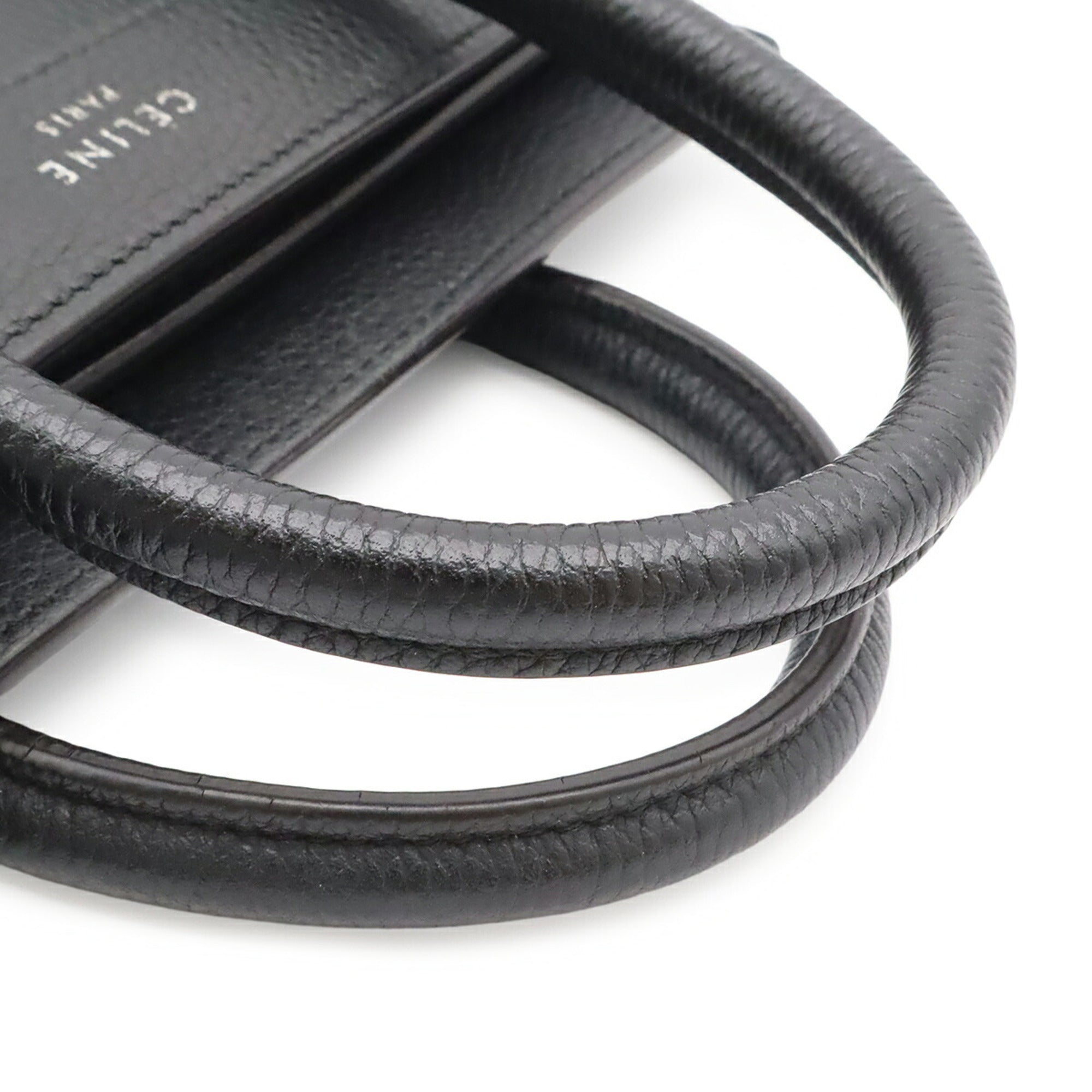 Celine Black Leather Handbag (Pre-Owned)