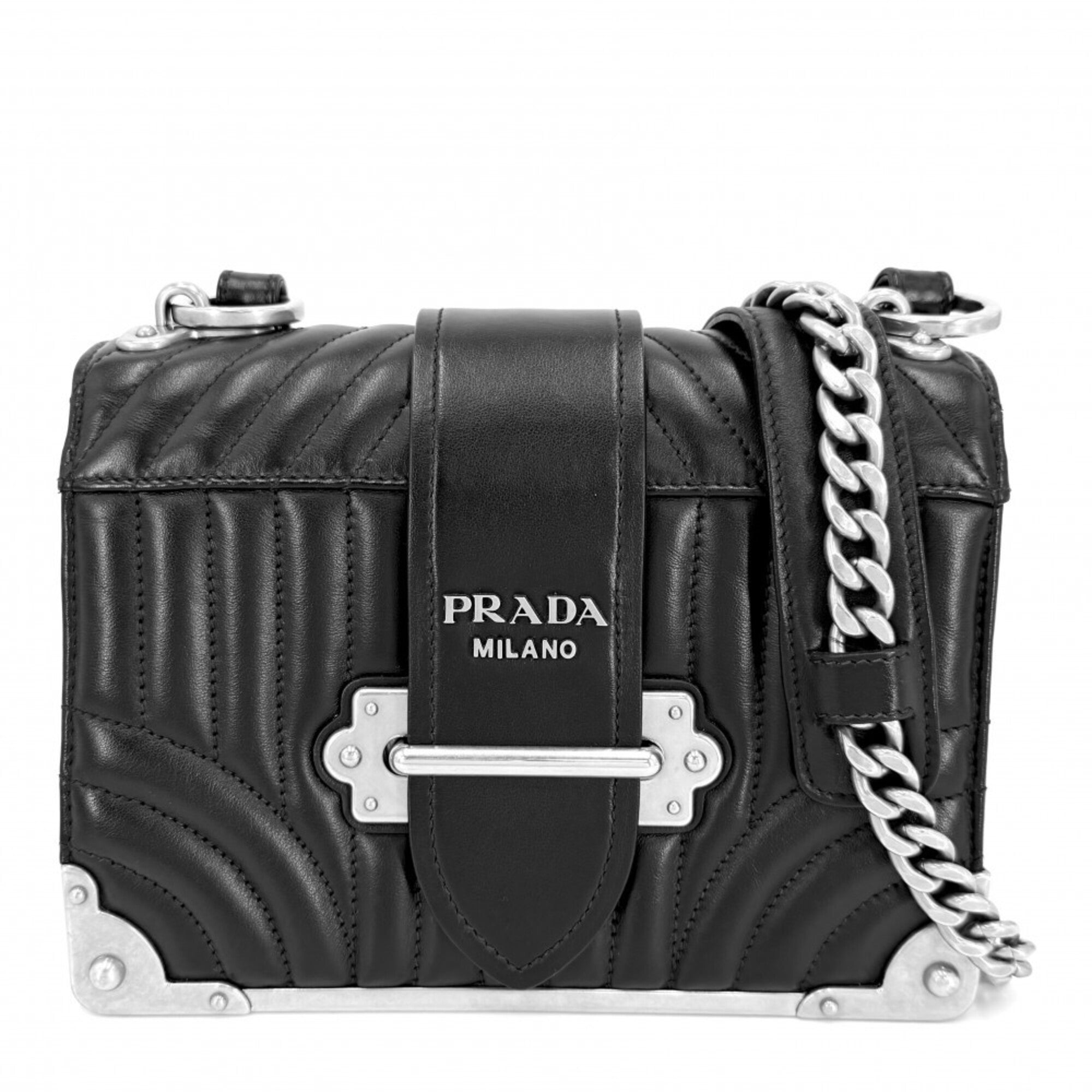 Prada Black Nylon Shoulder Bag (Pre-Owned)