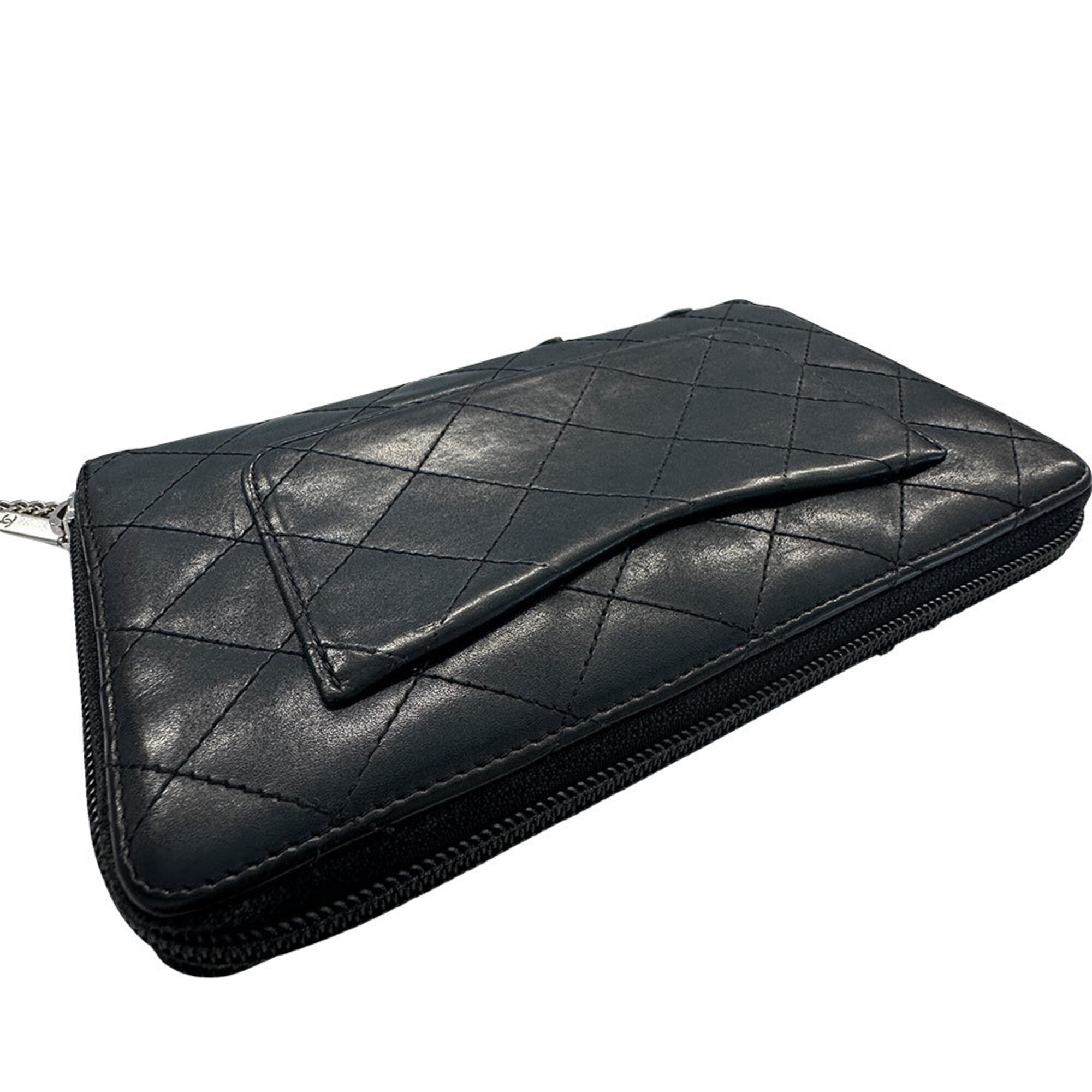 Chanel Black Leather (Pre-Owned)