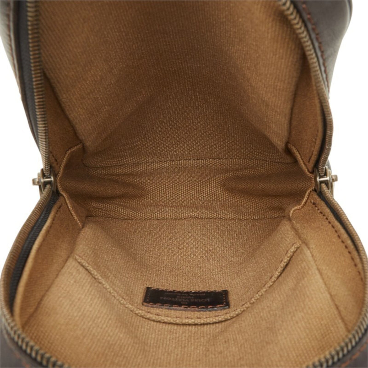 Louis Vuitton Dark Brown Leather Sling Bag (Pre-Owned)