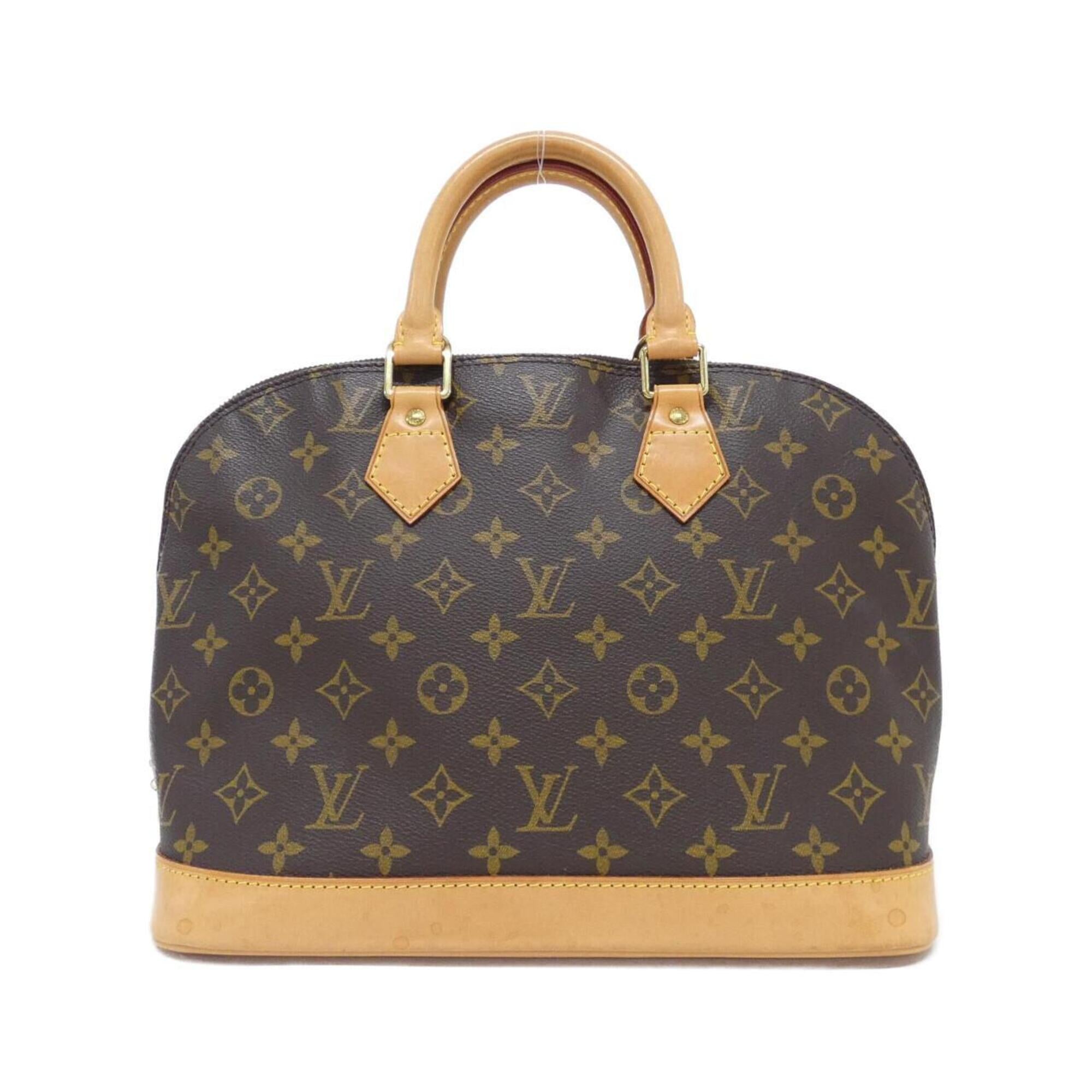 Louis Vuitton Marron Coated Canvas Handbag (Pre-Owned)