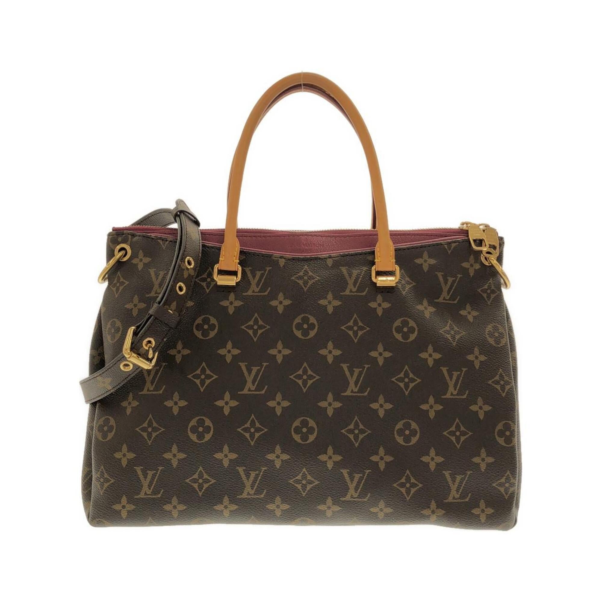 Louis Vuitton Aurore Marron Coated Canvas Handbag (Pre-Owned)