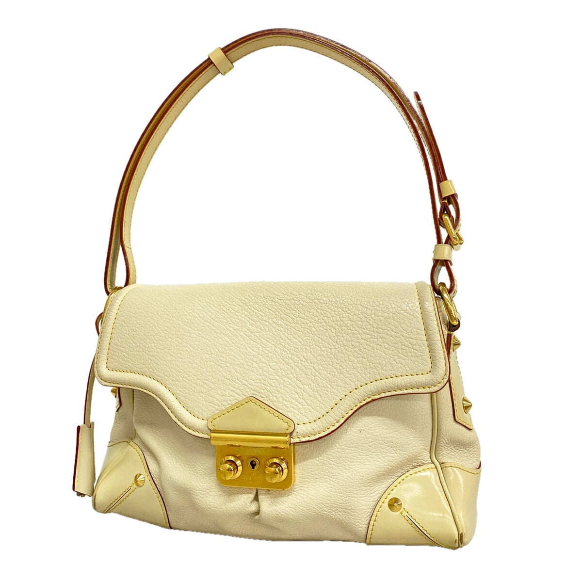 Louis Vuitton Blanc Shoulder Bag (Pre-Owned)