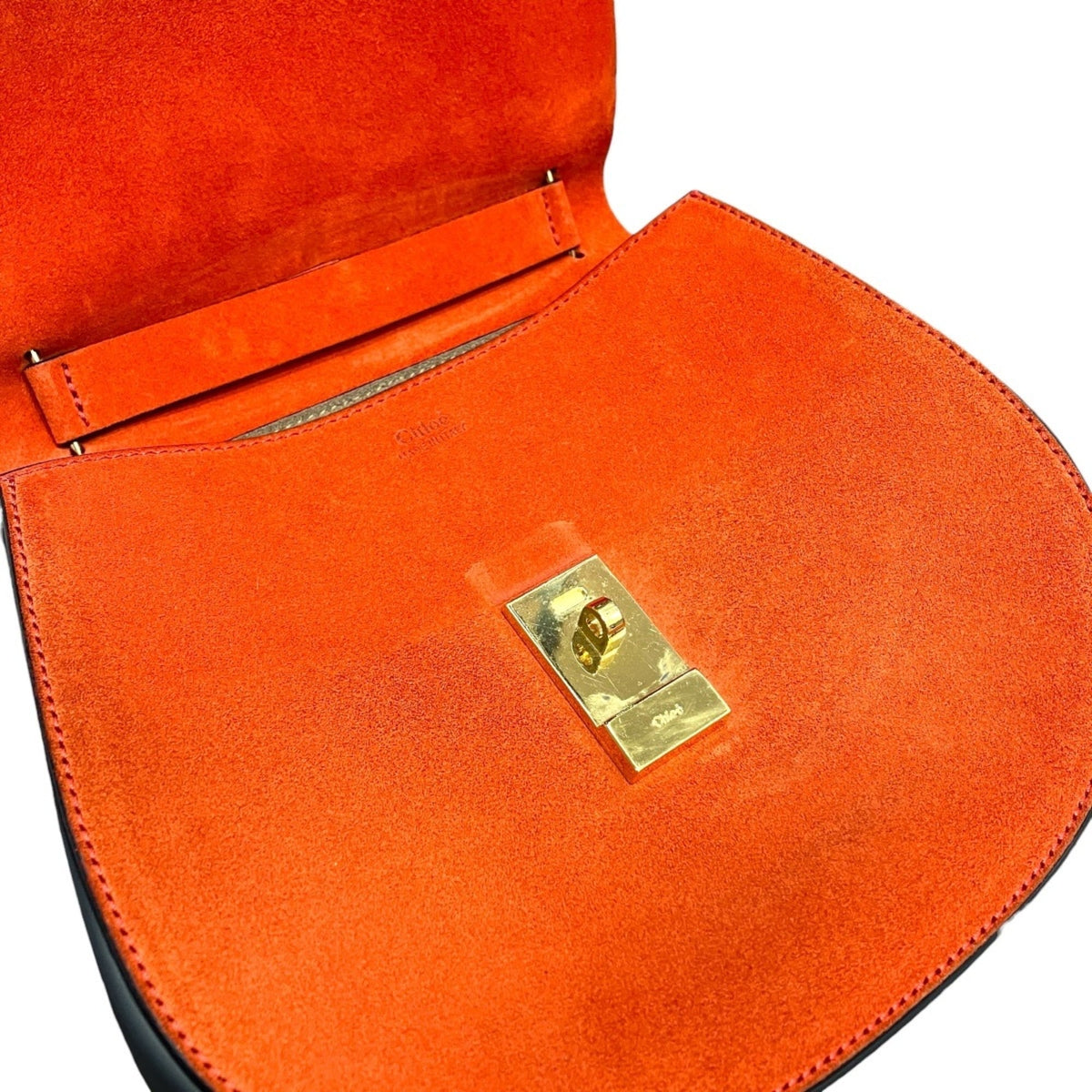 Chloé Drew Leather Shoulder Bag (Pre-Owned)