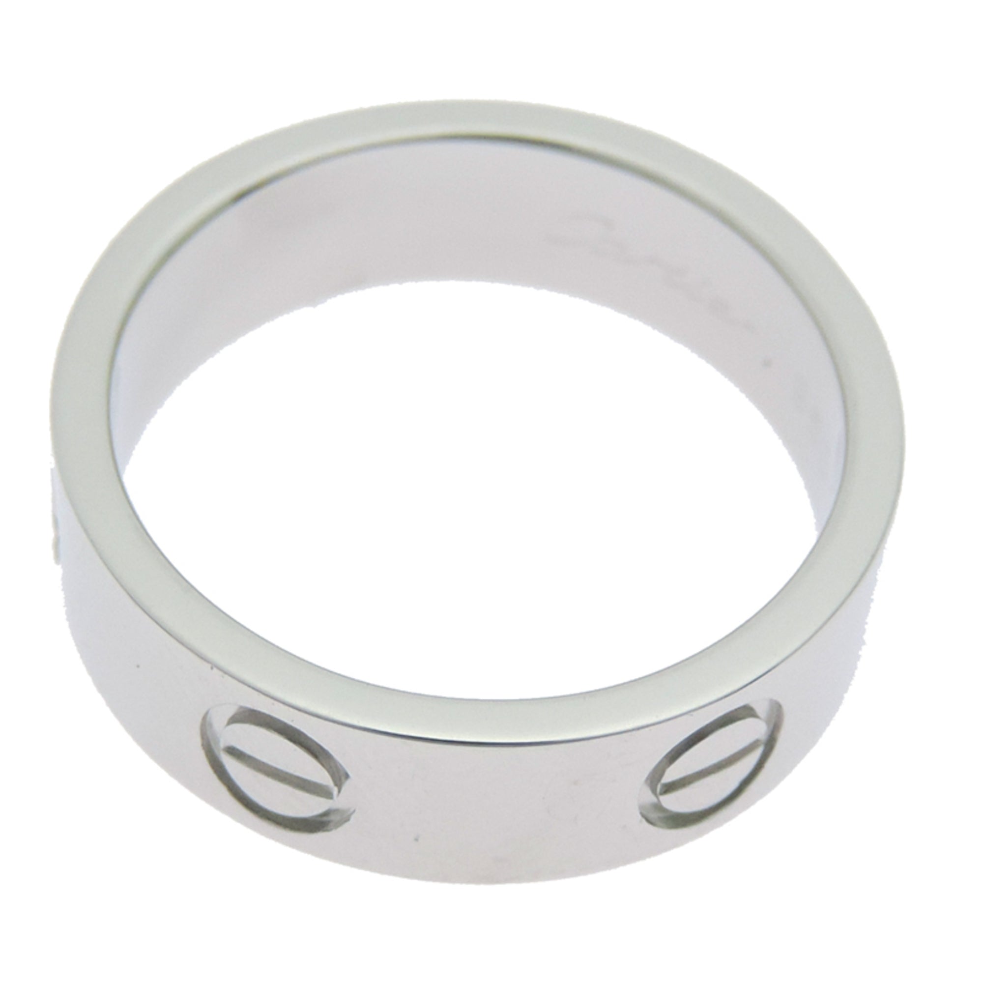 Cartier Platinum 950 Band Ring (Pre-Owned)