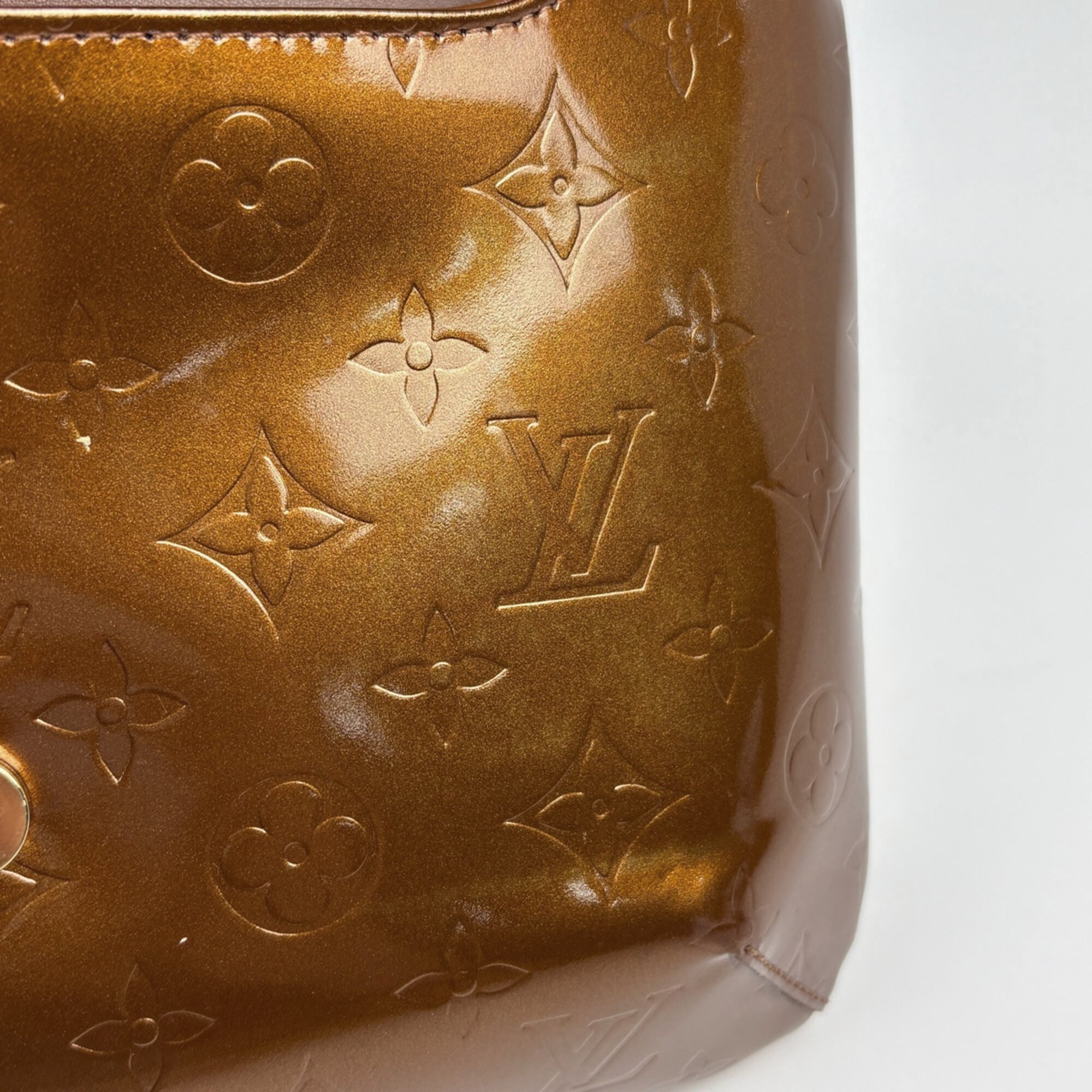 Louis Vuitton Bronze Monogram Vernis Shoulder Bag (Pre-Owned)