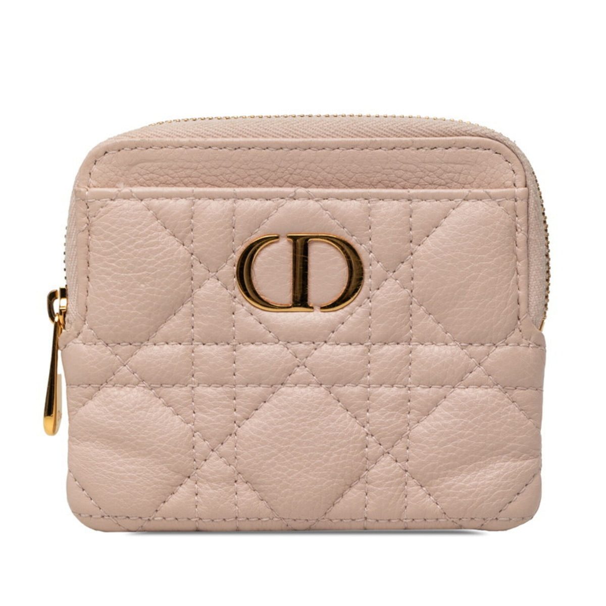 Christian Dior Pink Leather Coin Purse/Coin Case (Pre-Owned)