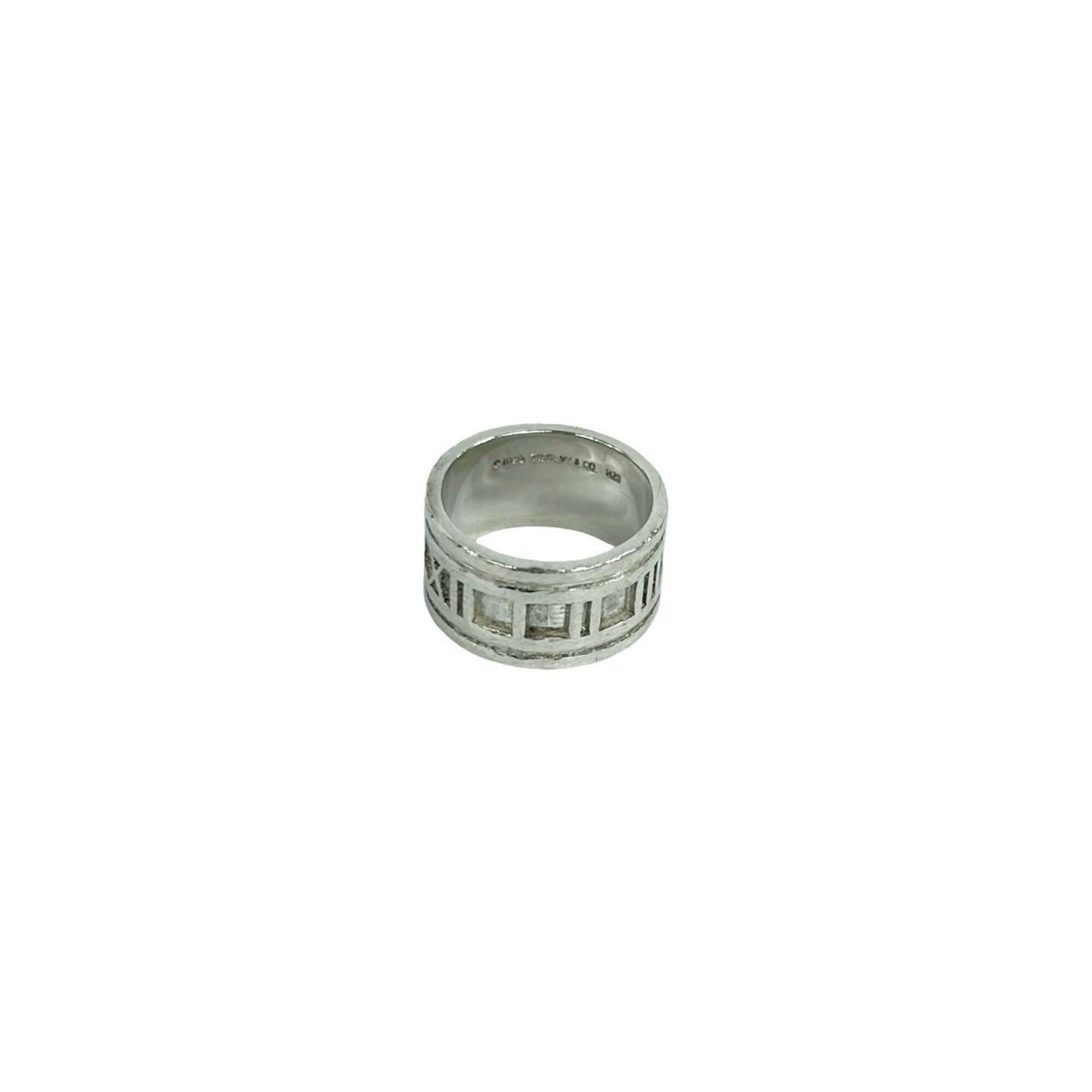 Tiffany Silver Silver 925 Band Ring (Pre-Owned)