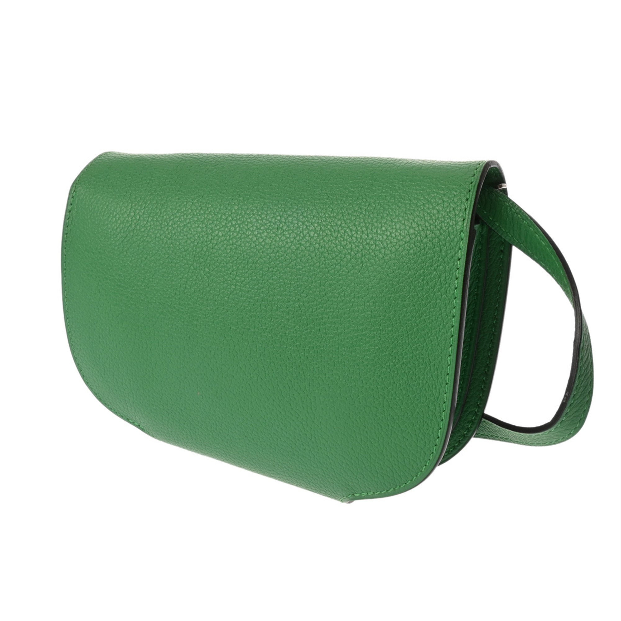 Hermes Bambou Evercalf Leather Shoulder Bag (Pre-Owned)