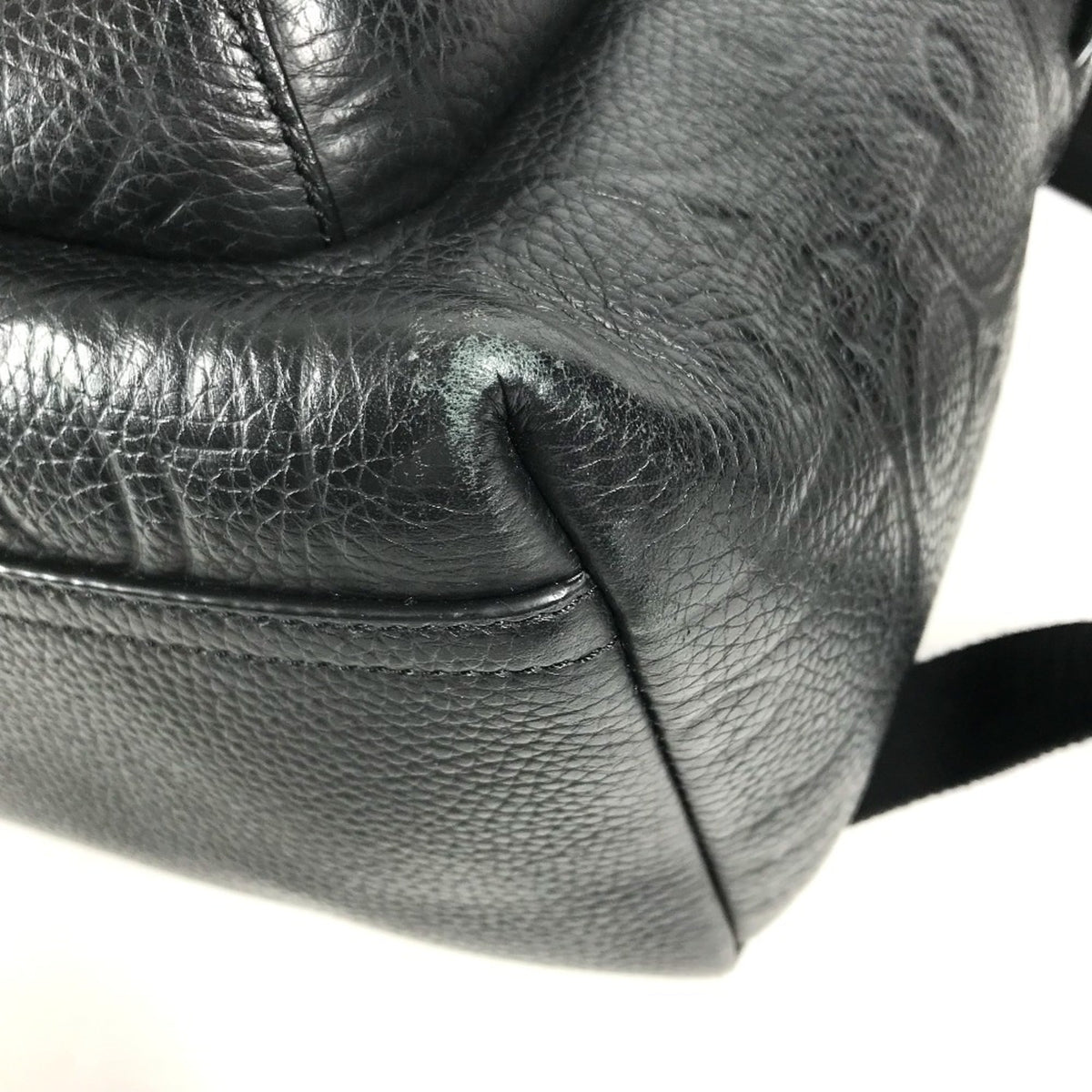 Christian Dior Black Leather Backpack (Pre-Owned)