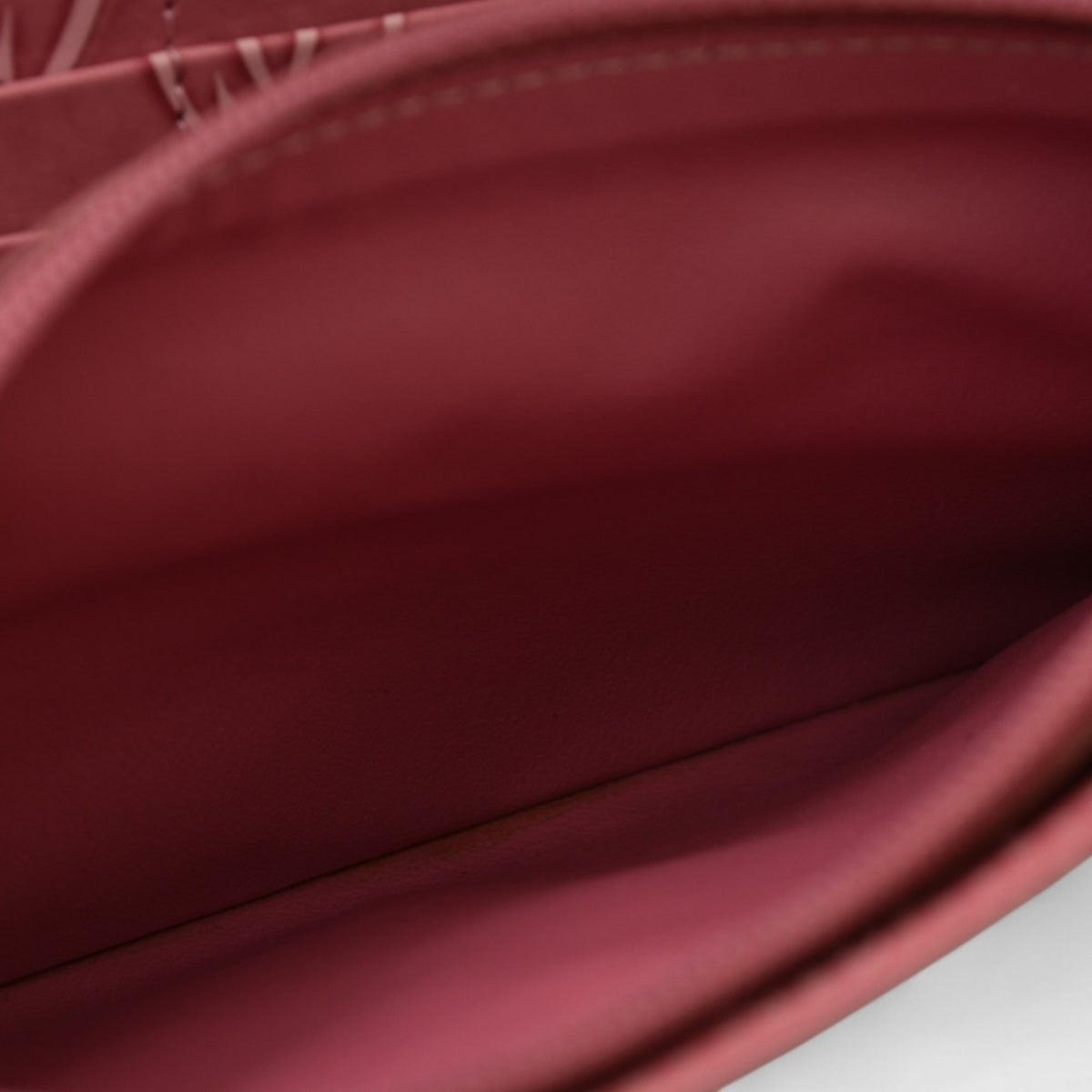 Cartier Pink Leather Long Wallet (Bi-Fold) (Pre-Owned)