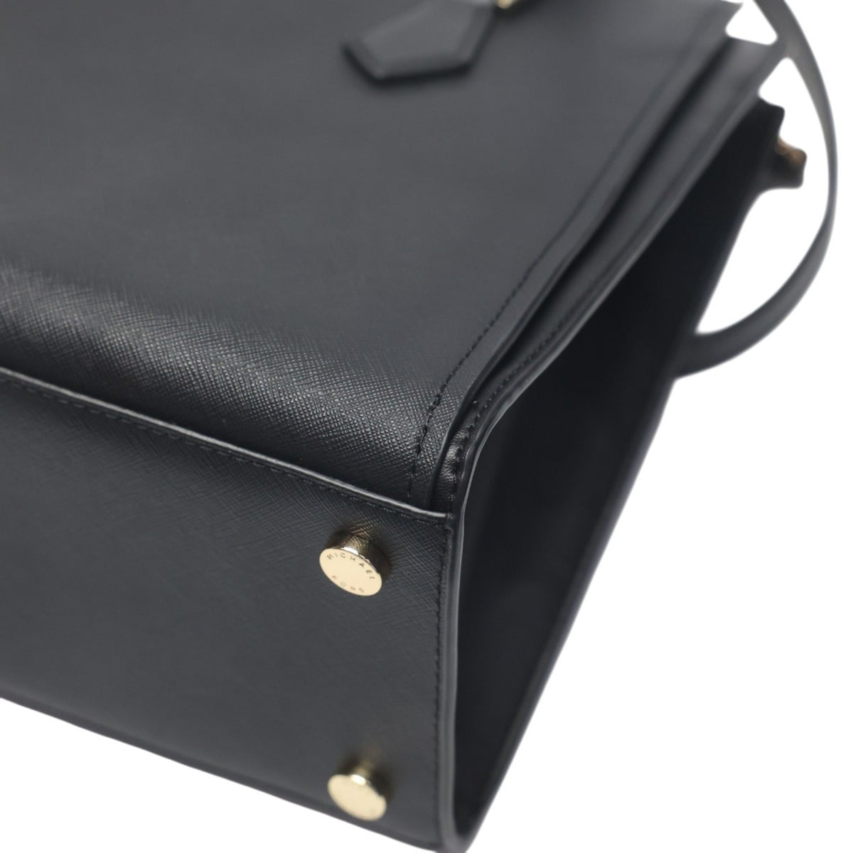 Michael Kors Black Leather Tote Bag (Pre-Owned)