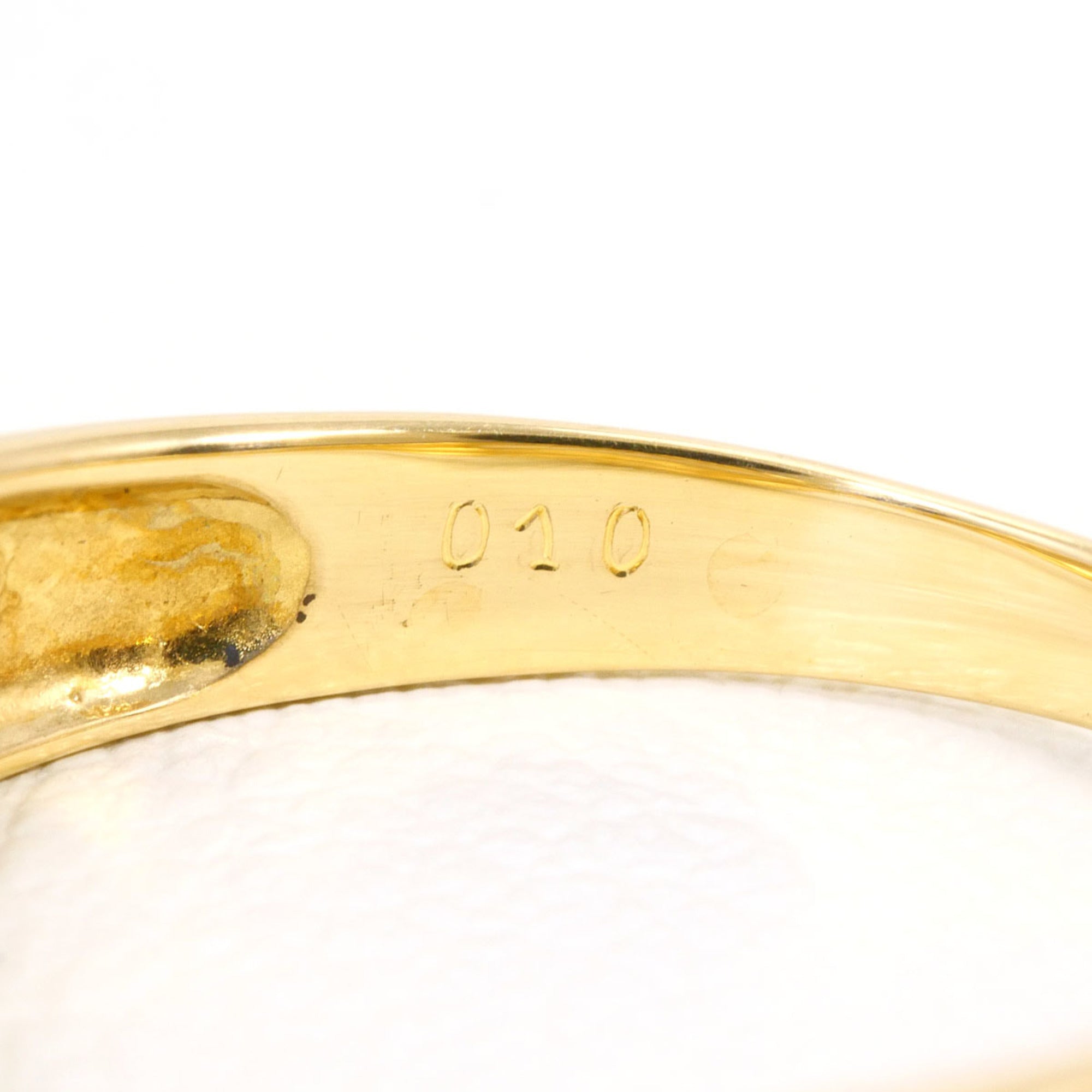 Unbranded Platinum Yellow Gold Yellow Gold (18K) Platinum 900 Band Ring (Pre-Owned)
