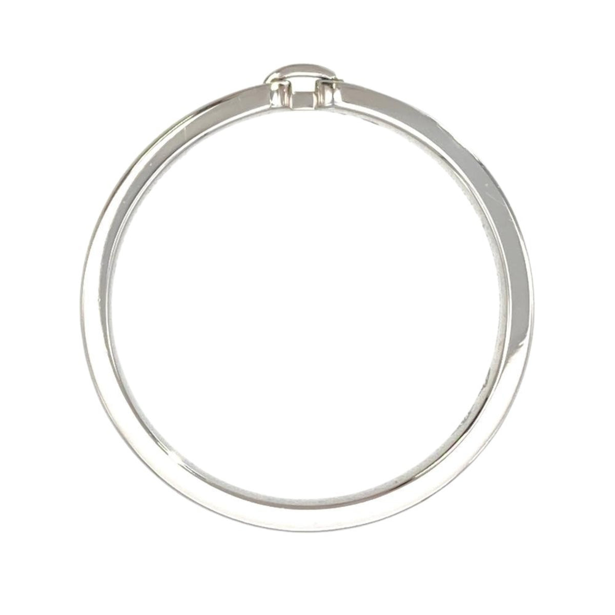 Hermes Platinum 950 Band Ring (Pre-Owned)