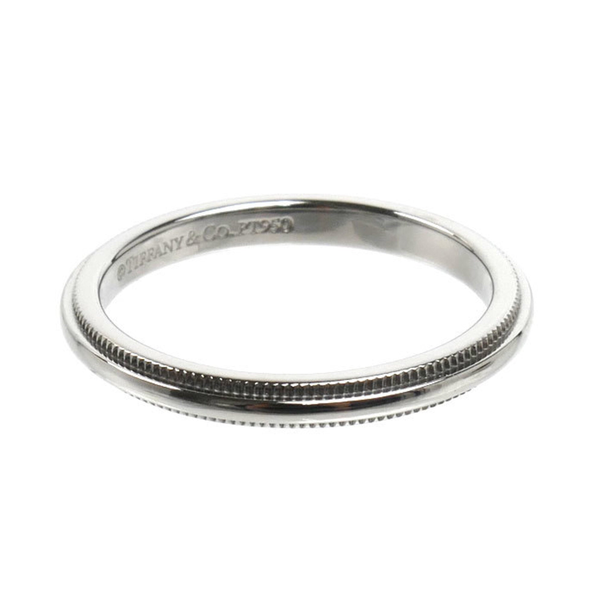 Tiffany Platinum 950 Band Ring (Pre-Owned)