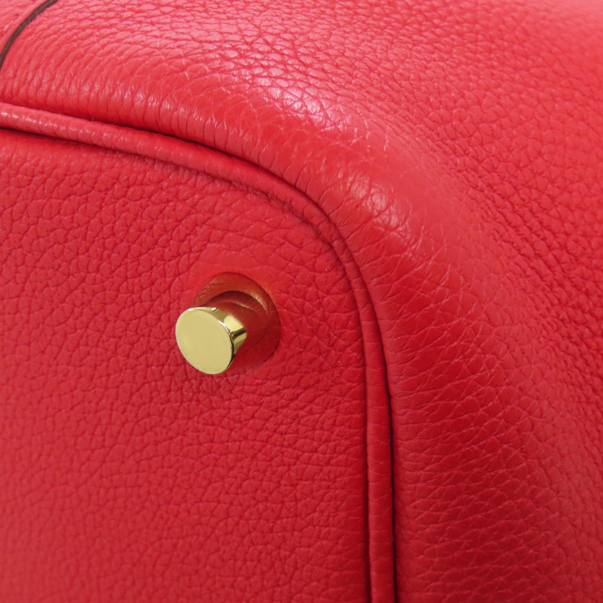 Hermes Vermilion Handbag (Pre-Owned)