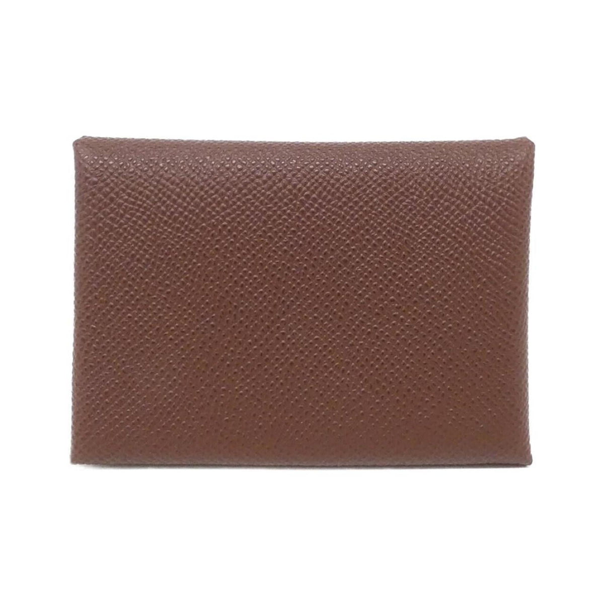 Hermes Brown Epsom Leather Coin Purse/Coin Case (Pre-Owned)