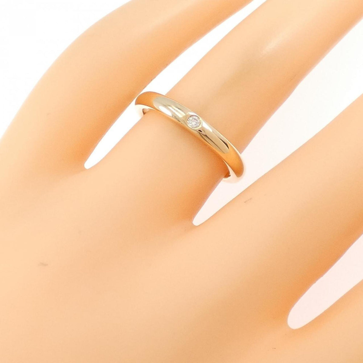 Tiffany Pink Gold (18K) Band Ring (Pre-Owned)