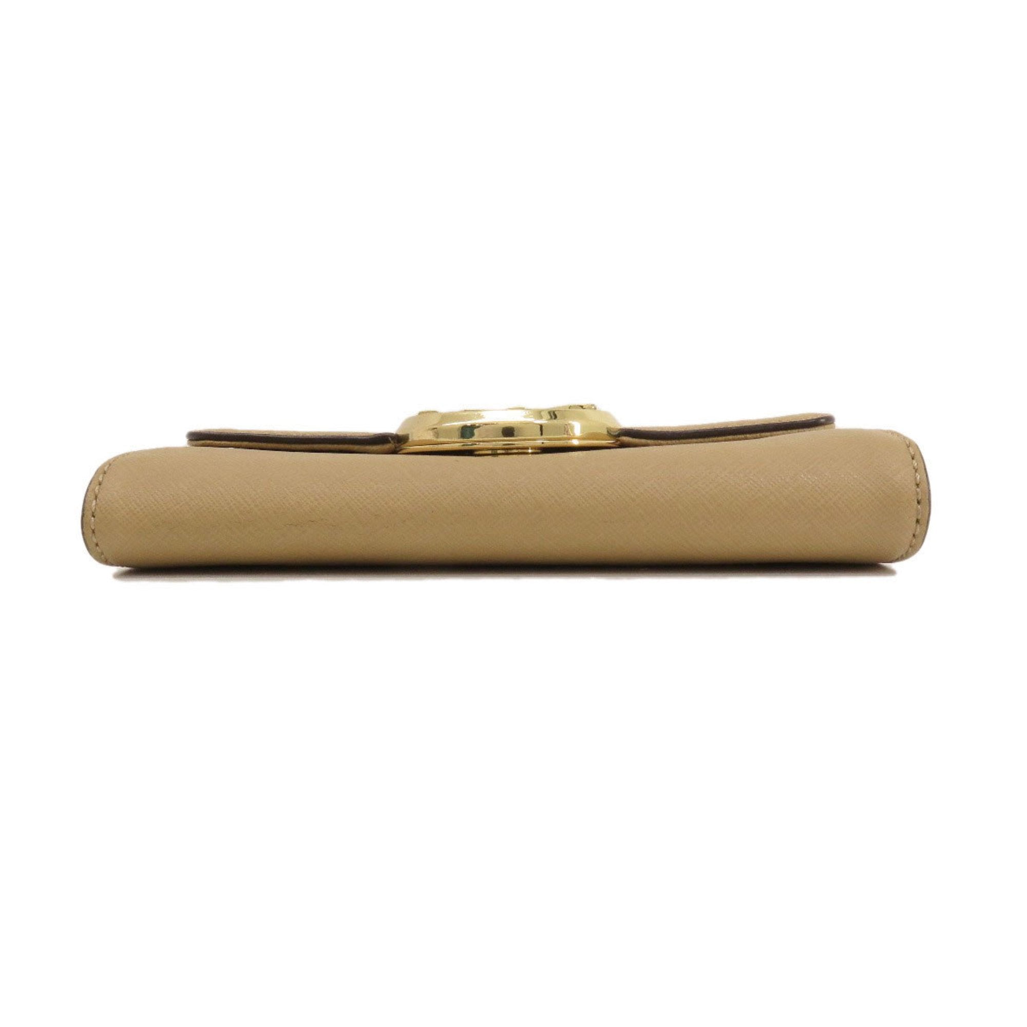 Michael Kors Brown Pvc Chain/Shoulder Wallet (Pre-Owned)