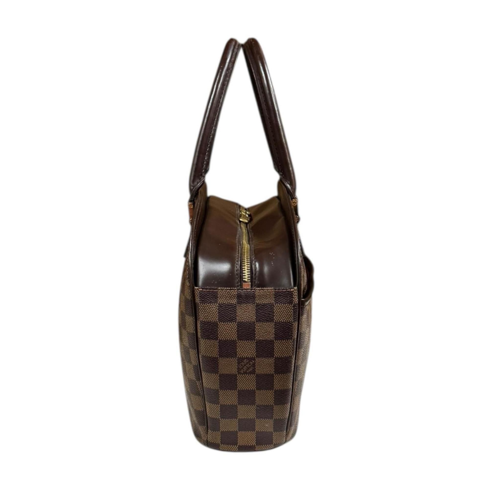 Louis Vuitton Damier Brown Damier Canvas Handbag (Pre-Owned)