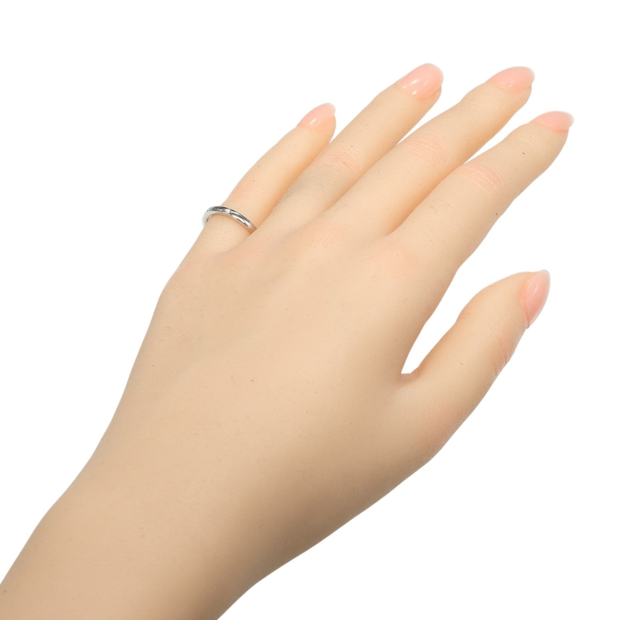 Cartier Platinum 950 Band Ring (Pre-Owned)