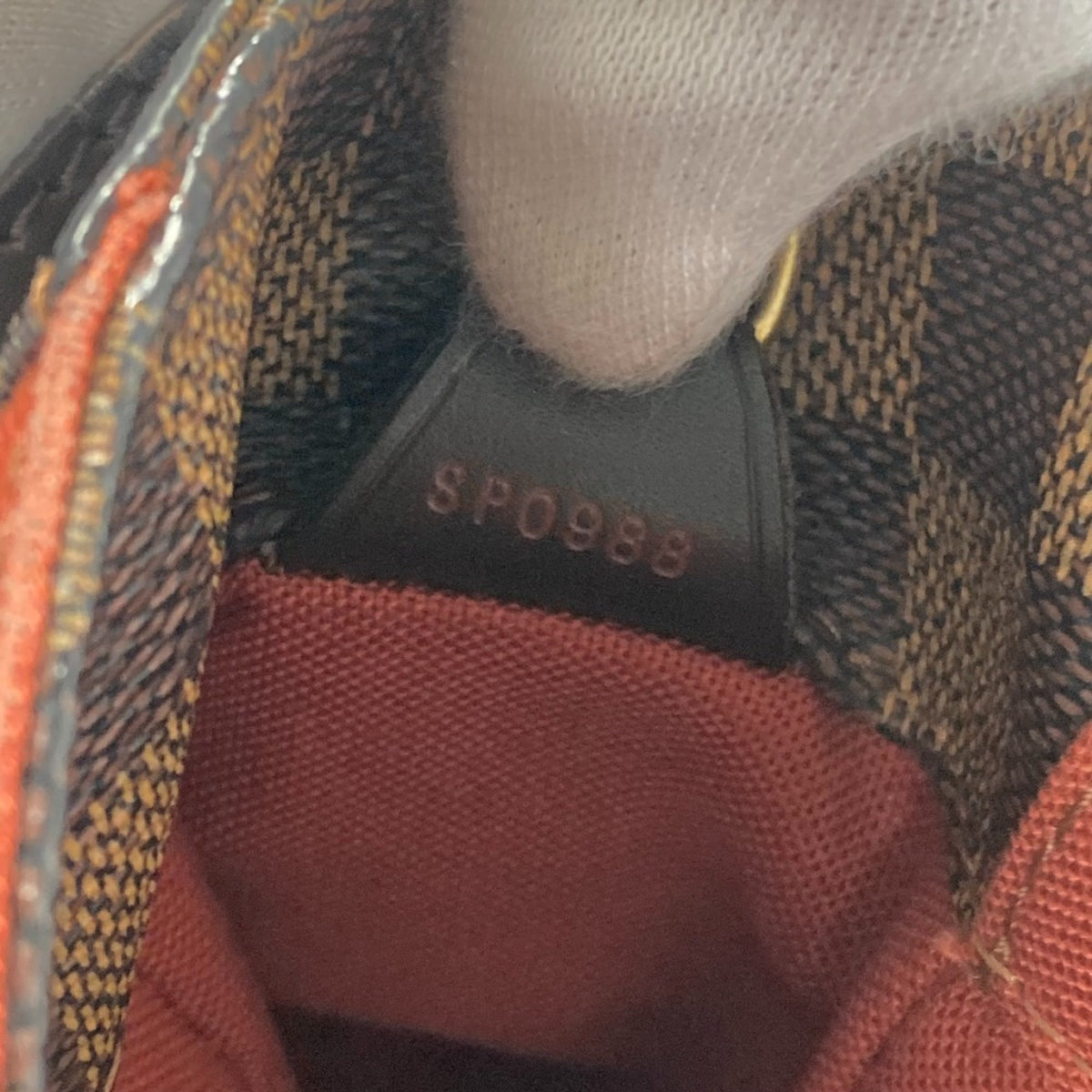 Louis Vuitton Brown Damier Canvas Ebene Damier Canvas Messenger Bag Shoulder Bag (Pre-Owned)