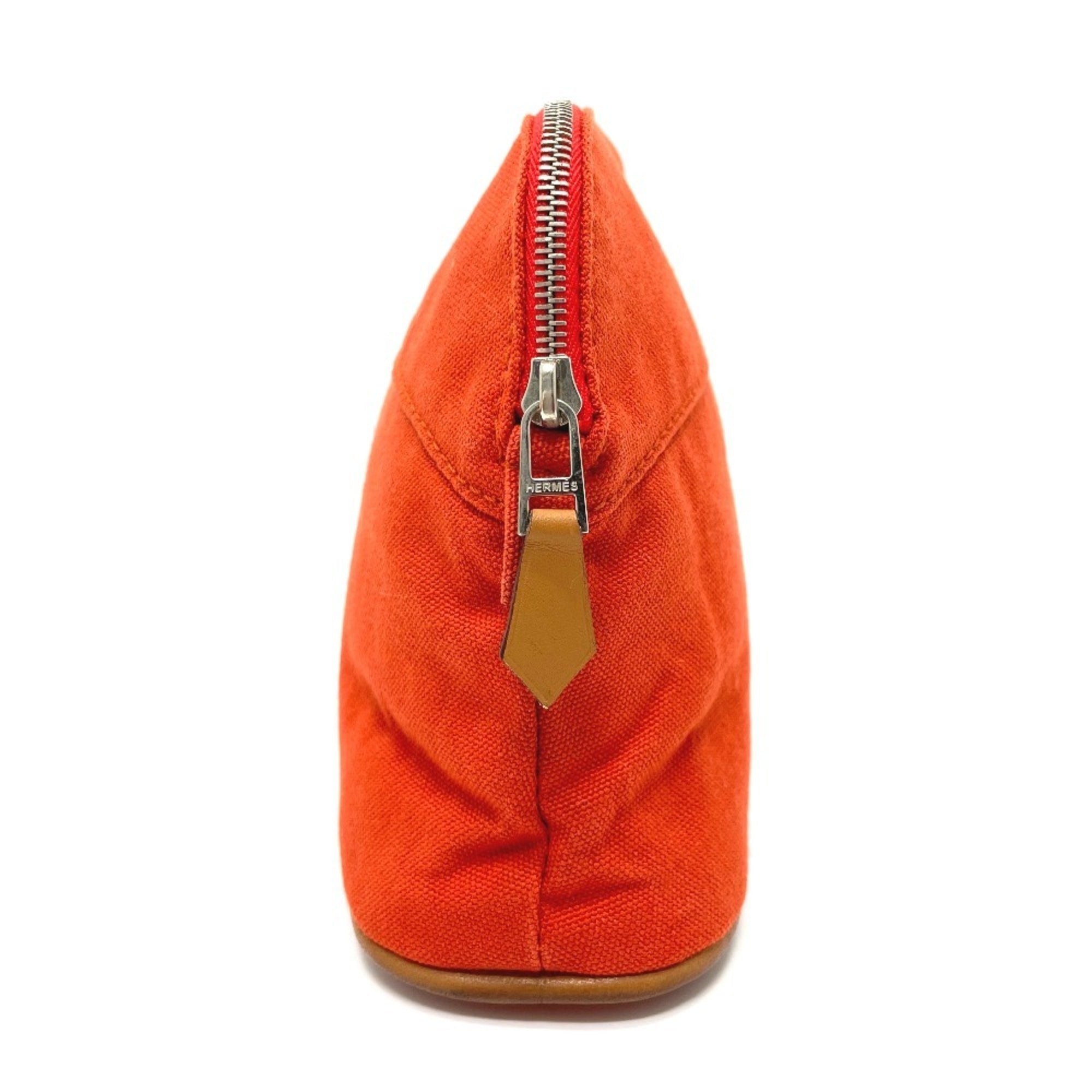 Hermes Orange Cotton Pouch (Pre-Owned)