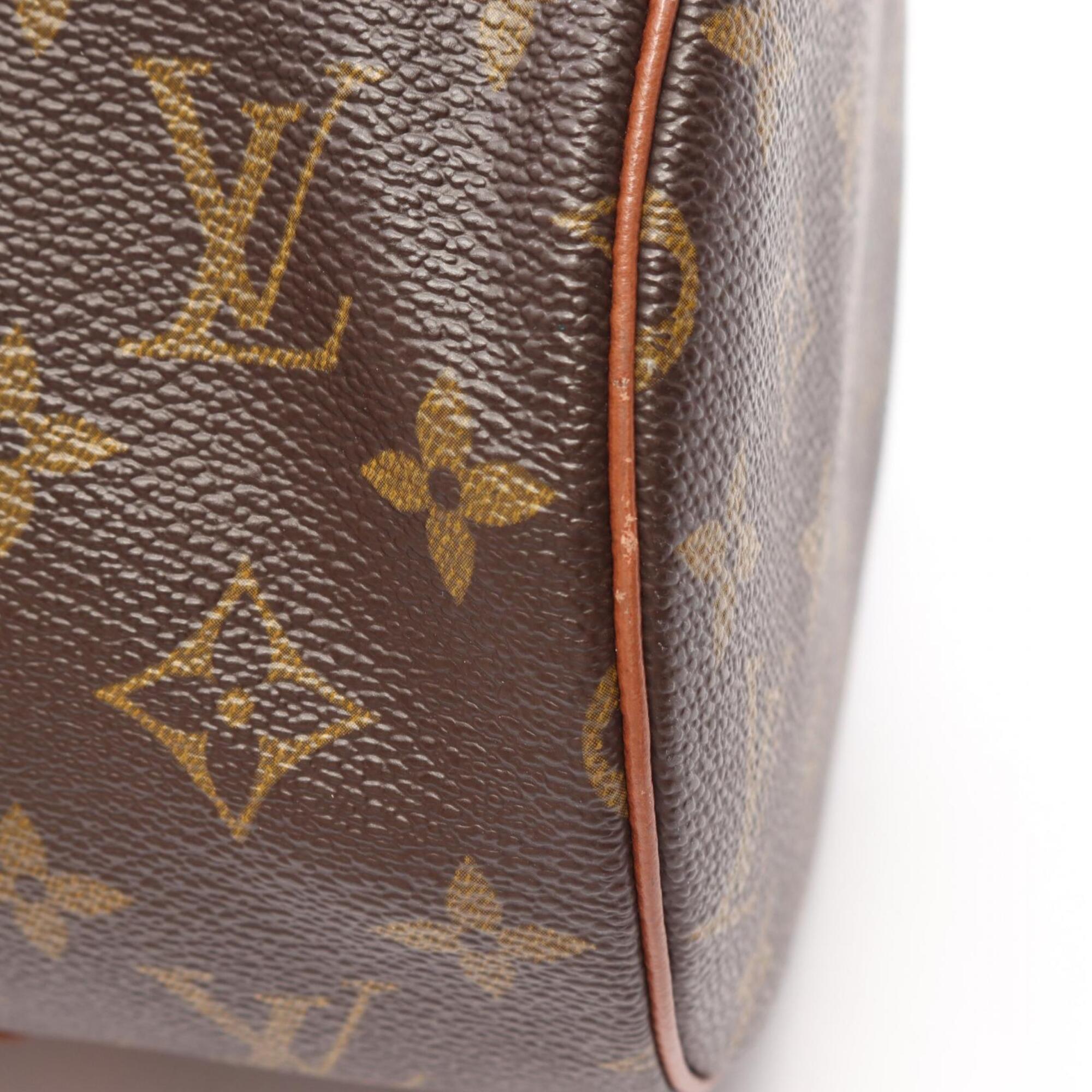 Louis Vuitton Brown Monogram Monogram Leather Handbag (Pre-Owned)