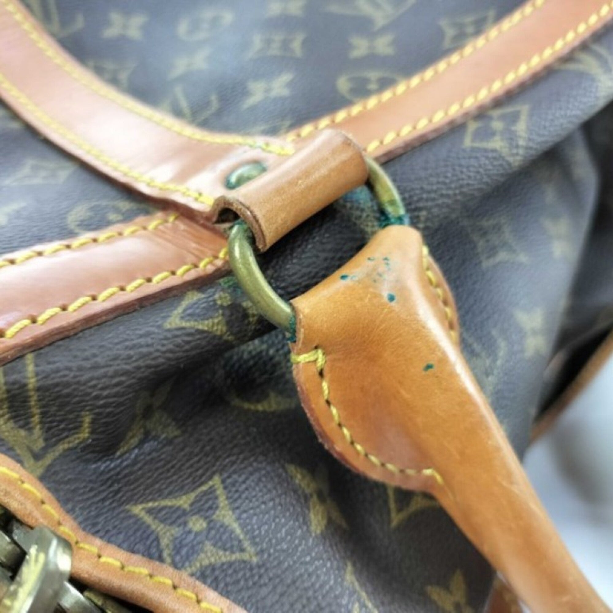 Louis Vuitton Brown Monogram Boston Bag Handbag (Pre-Owned)