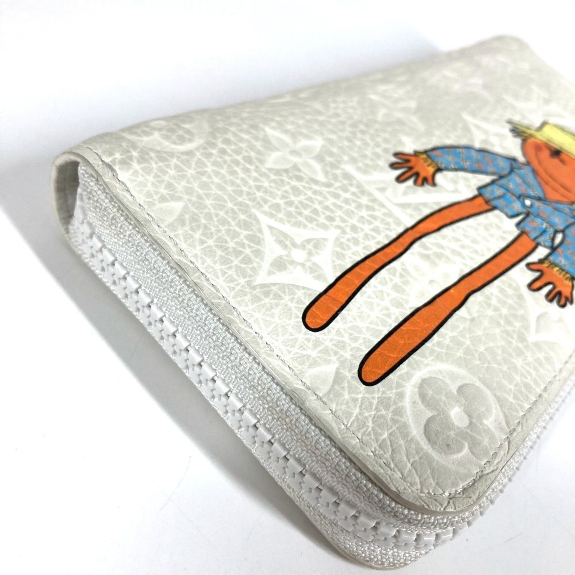 Louis Vuitton Monogram Multi-Color White Monogram Long Wallet (Bi-Fold) (Pre-Owned)