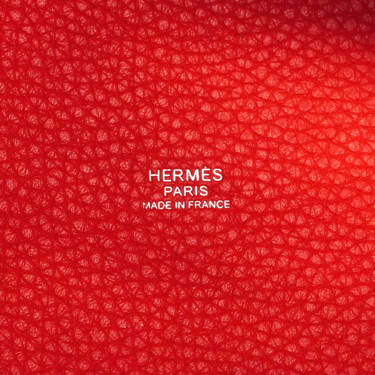 Hermes Rose Eglantine Taurillon Clemence Leather Swift Leather Handbag (Pre-Owned)