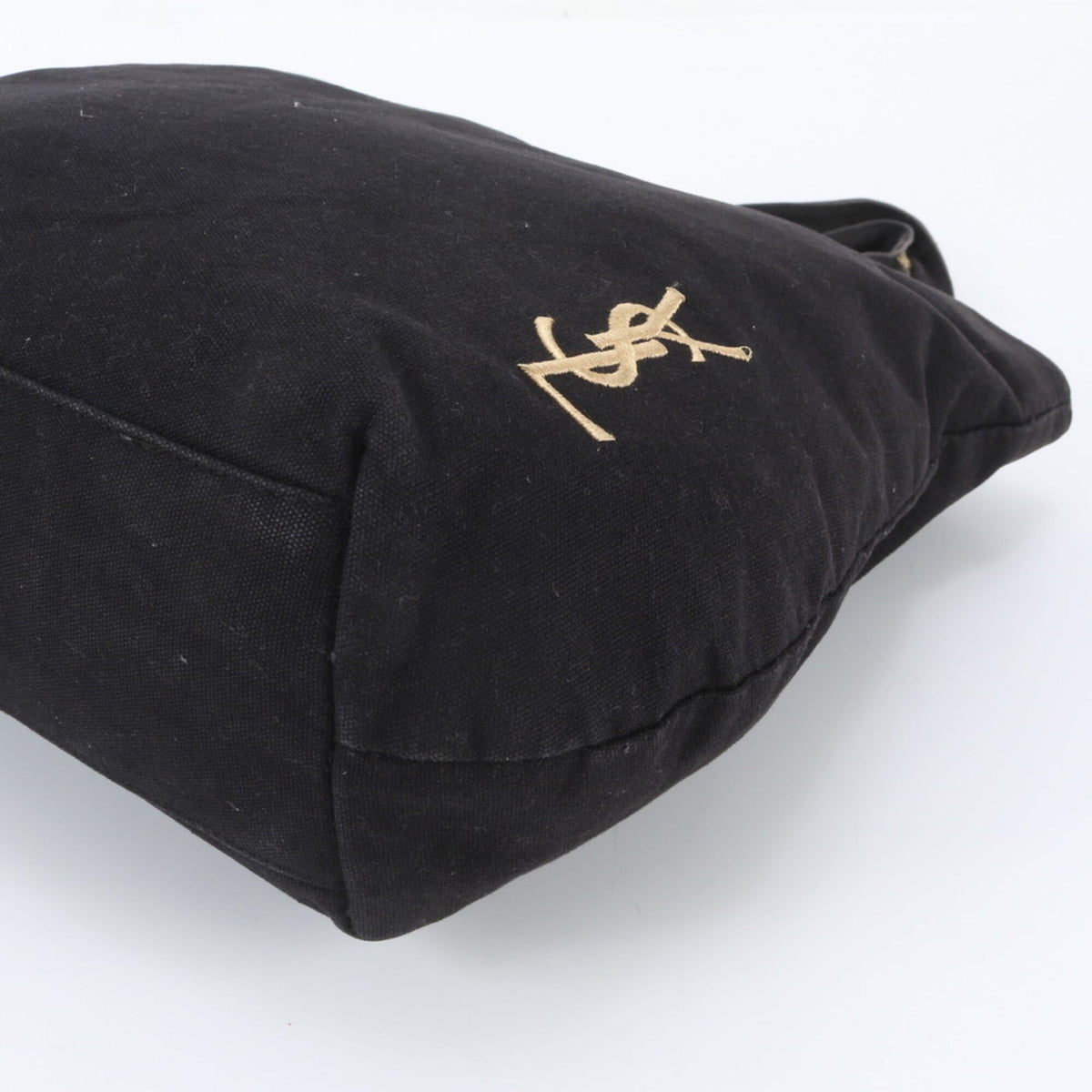 Yves Saint Laurent Black Handbag Shoulder Bag Tote Bag (Pre-Owned)