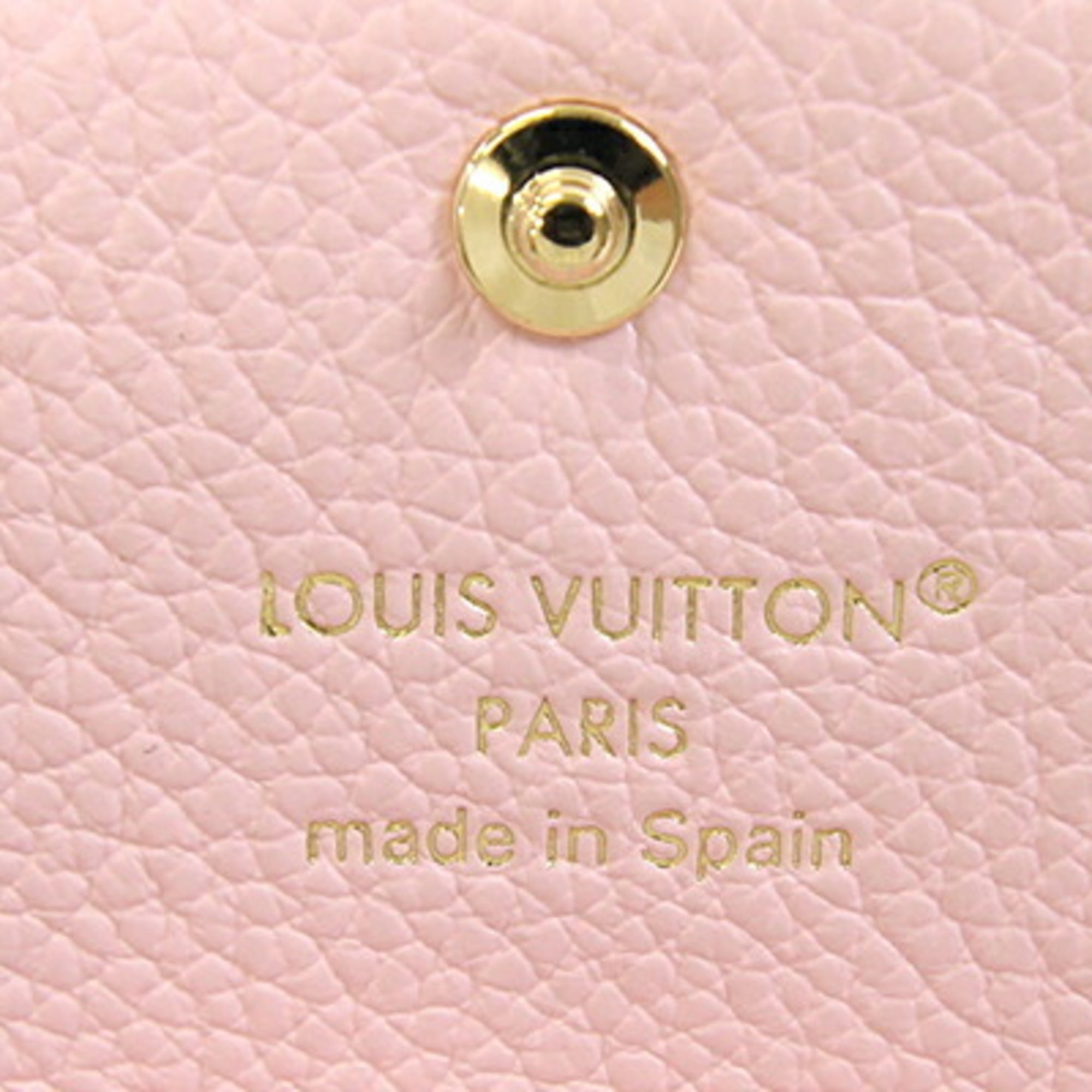 Louis Vuitton Pink Monogram Empreinte Leather Coin Purse/Coin Case (Pre-Owned)