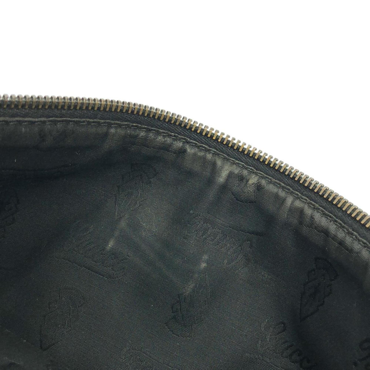 Unspecified Black Coated Canvas Fanny Pack (Pre-Owned)