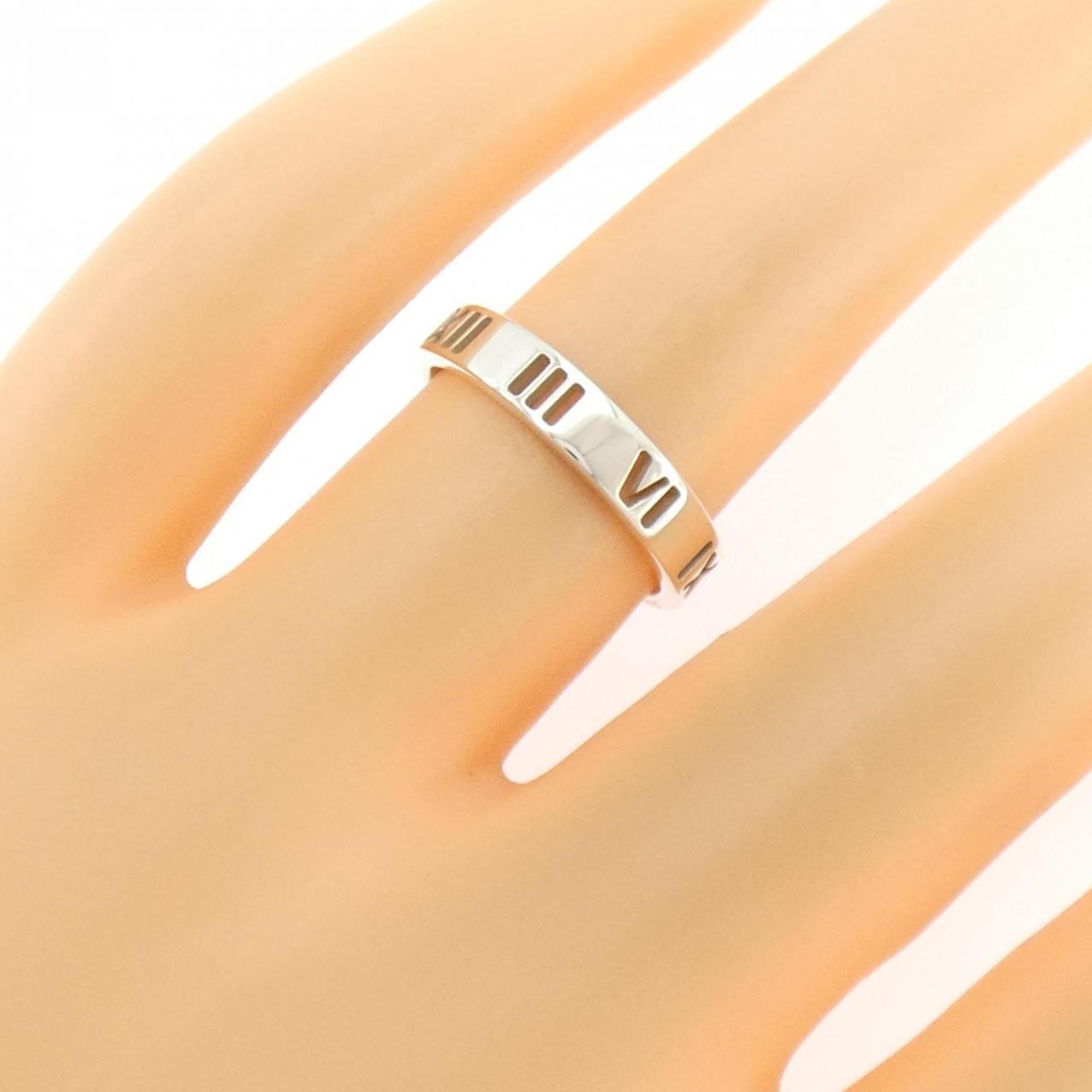 Tiffany Silver Silver 925 Band Ring (Pre-Owned)