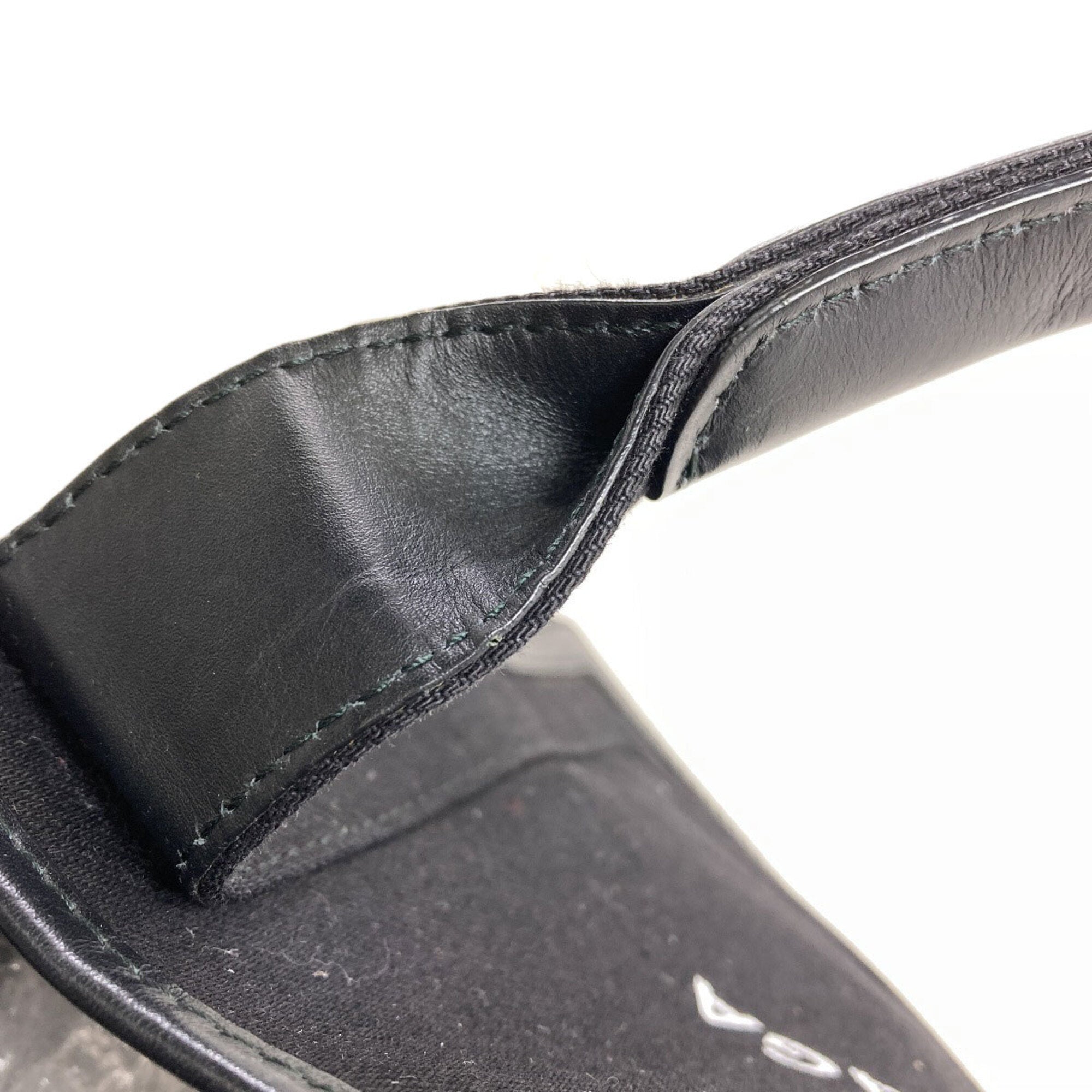Balenciaga Black Canvas Handbag Pouch (Pre-Owned)