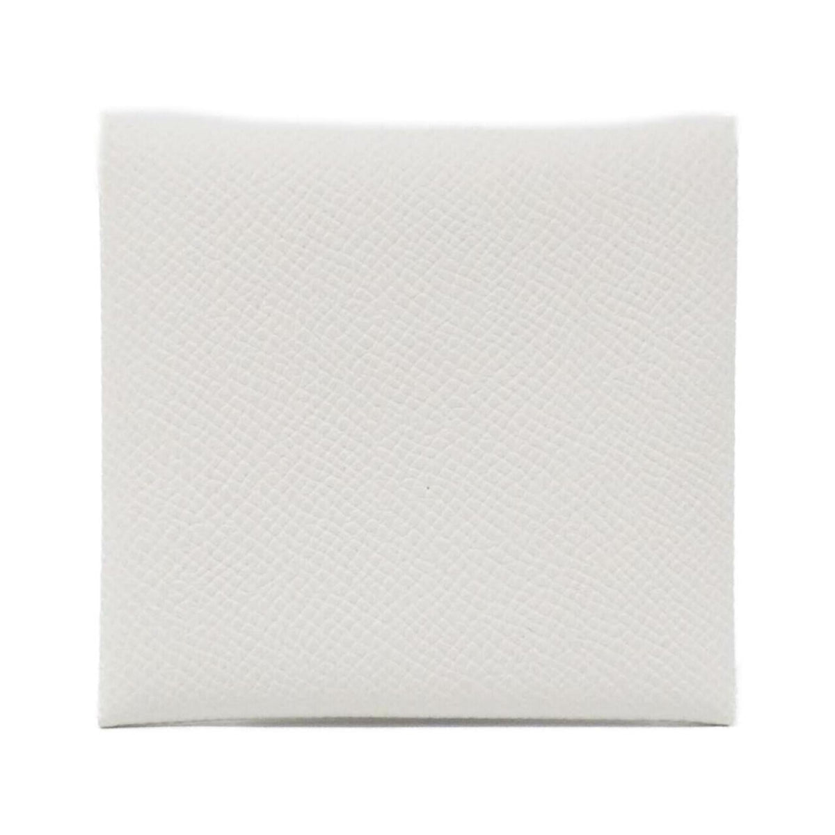 Hermes White Epsom Leather Coin Purse/Coin Case (Pre-Owned)