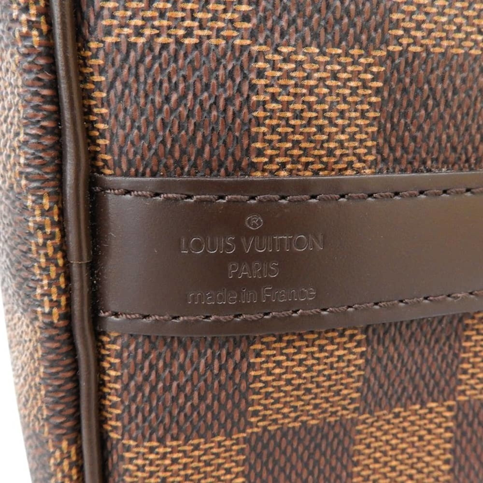 Louis Vuitton Ebene Pvc Handbag (Pre-Owned)