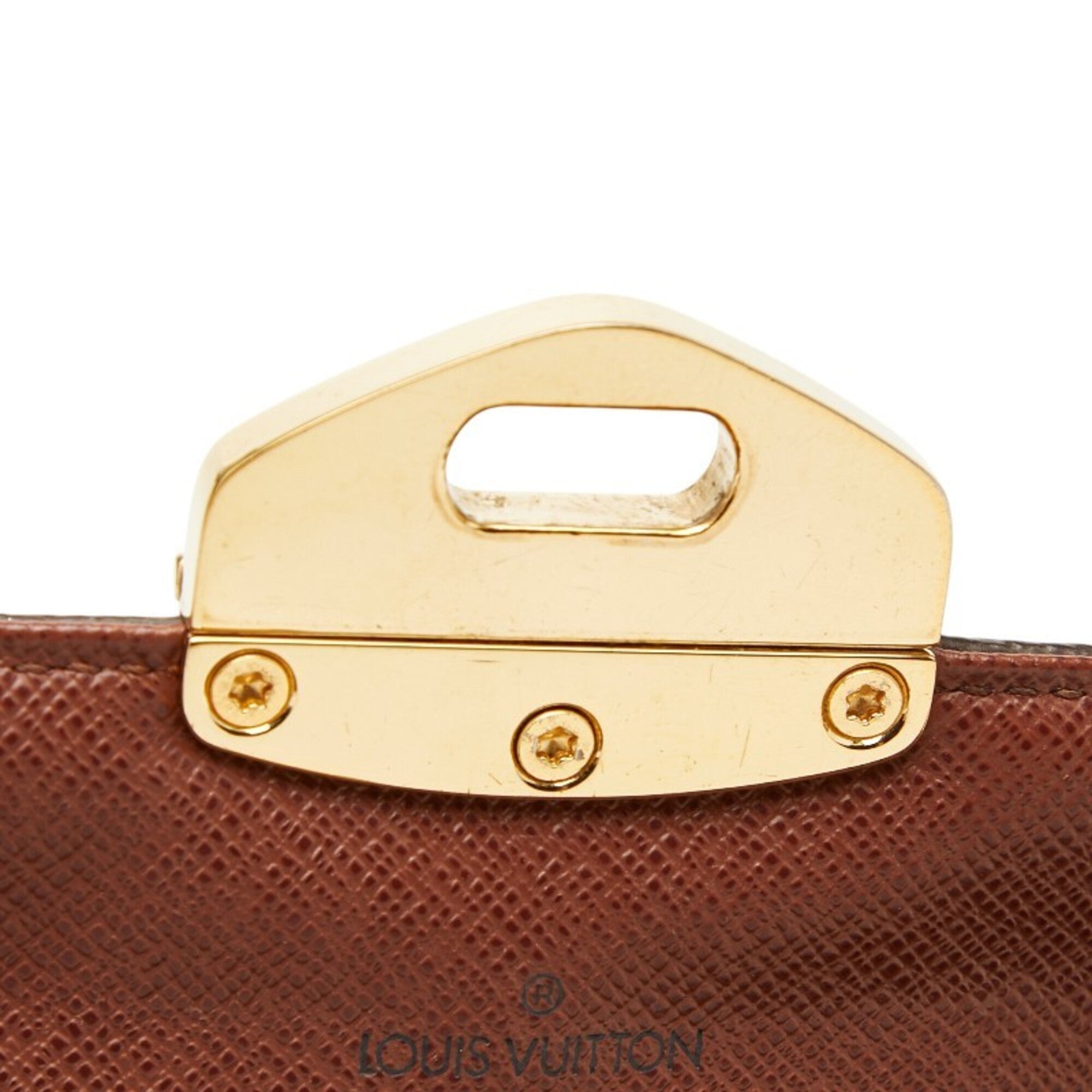 Louis Vuitton Monogram Etoile Brown Pvc Leather Long Wallet (Bi-Fold) (Pre-Owned)
