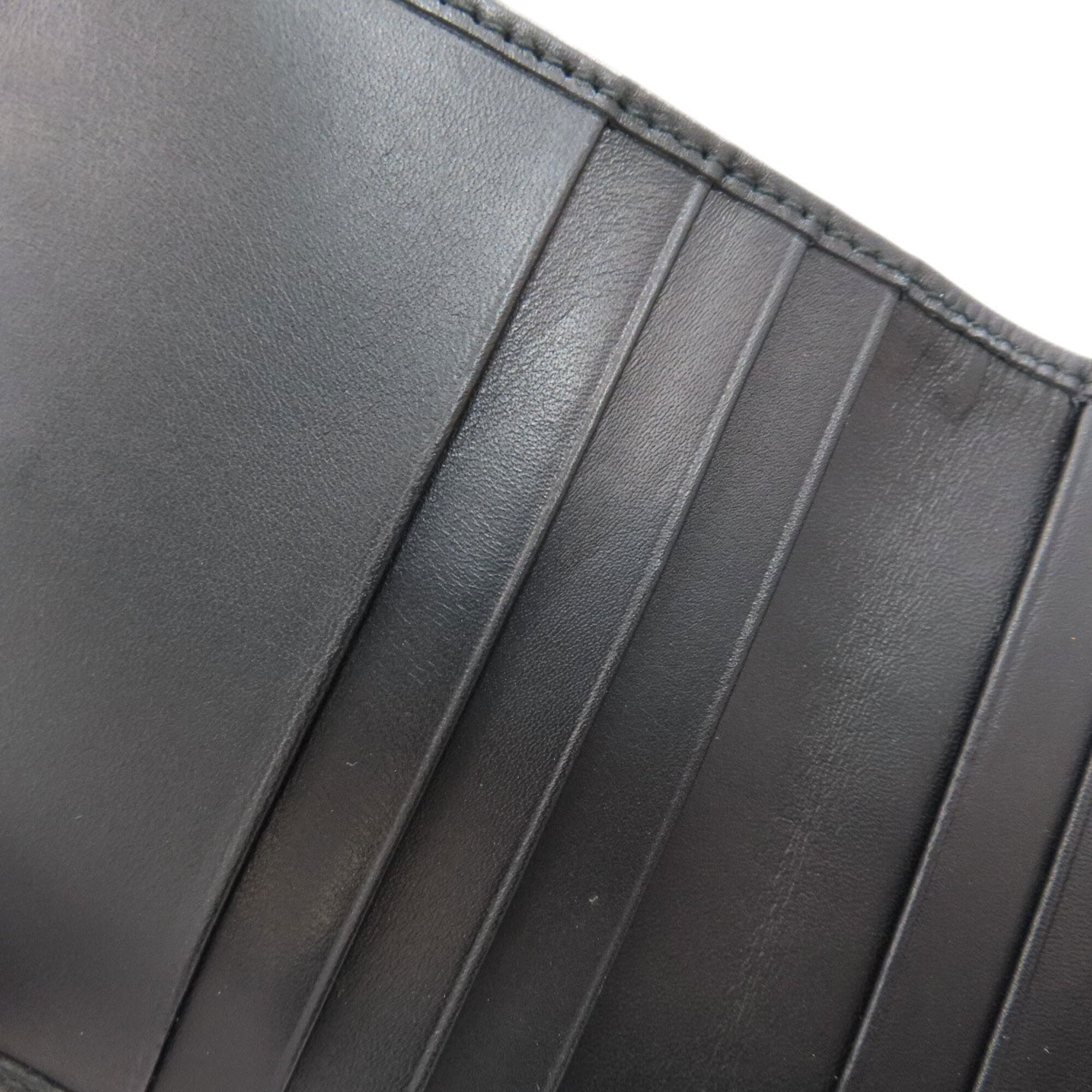 Gucci Black Canvas Leather Wallet (Bi-Fold) (Pre-Owned)