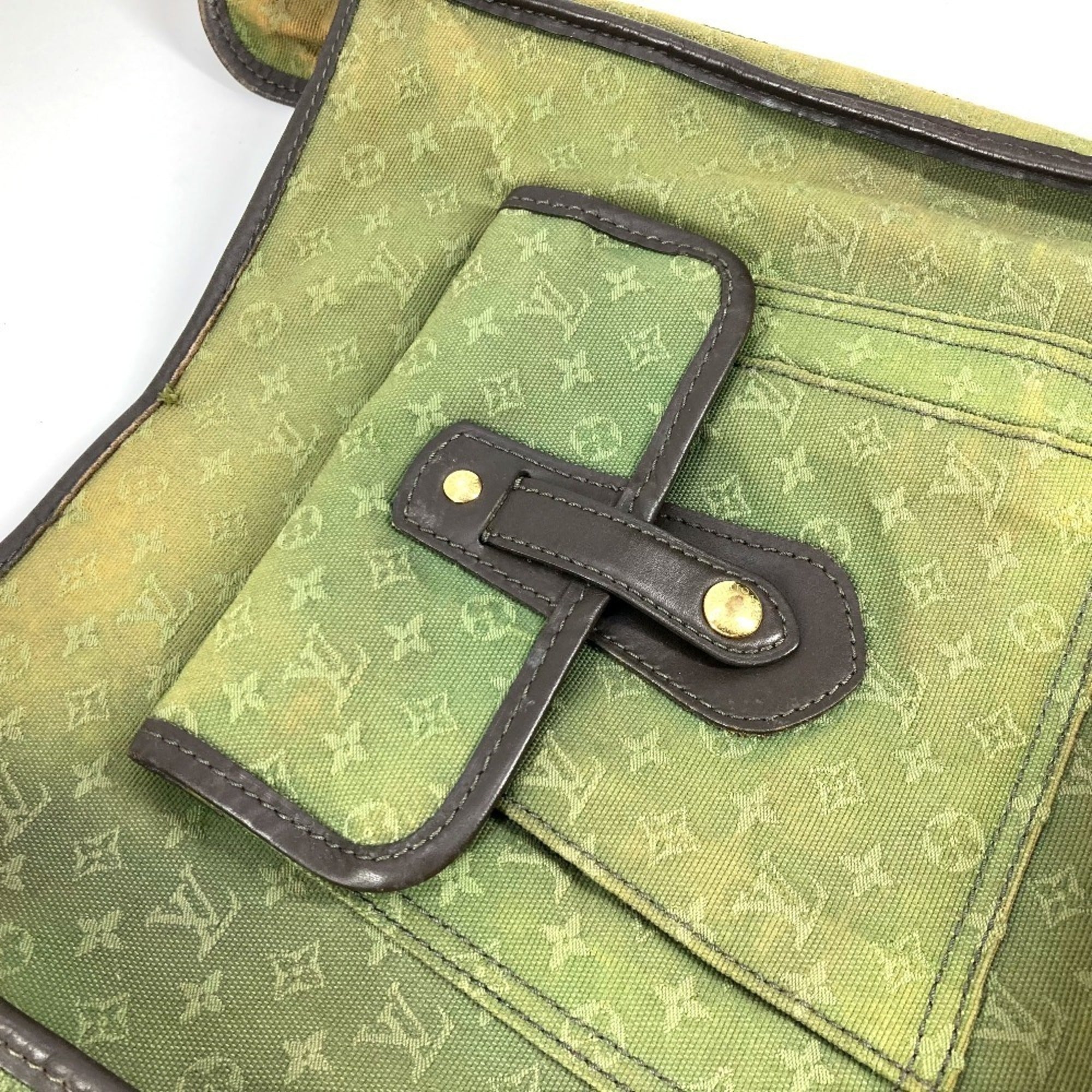 Louis Vuitton Khaki Monogram Mini Shoulder Bag (Pre-Owned)