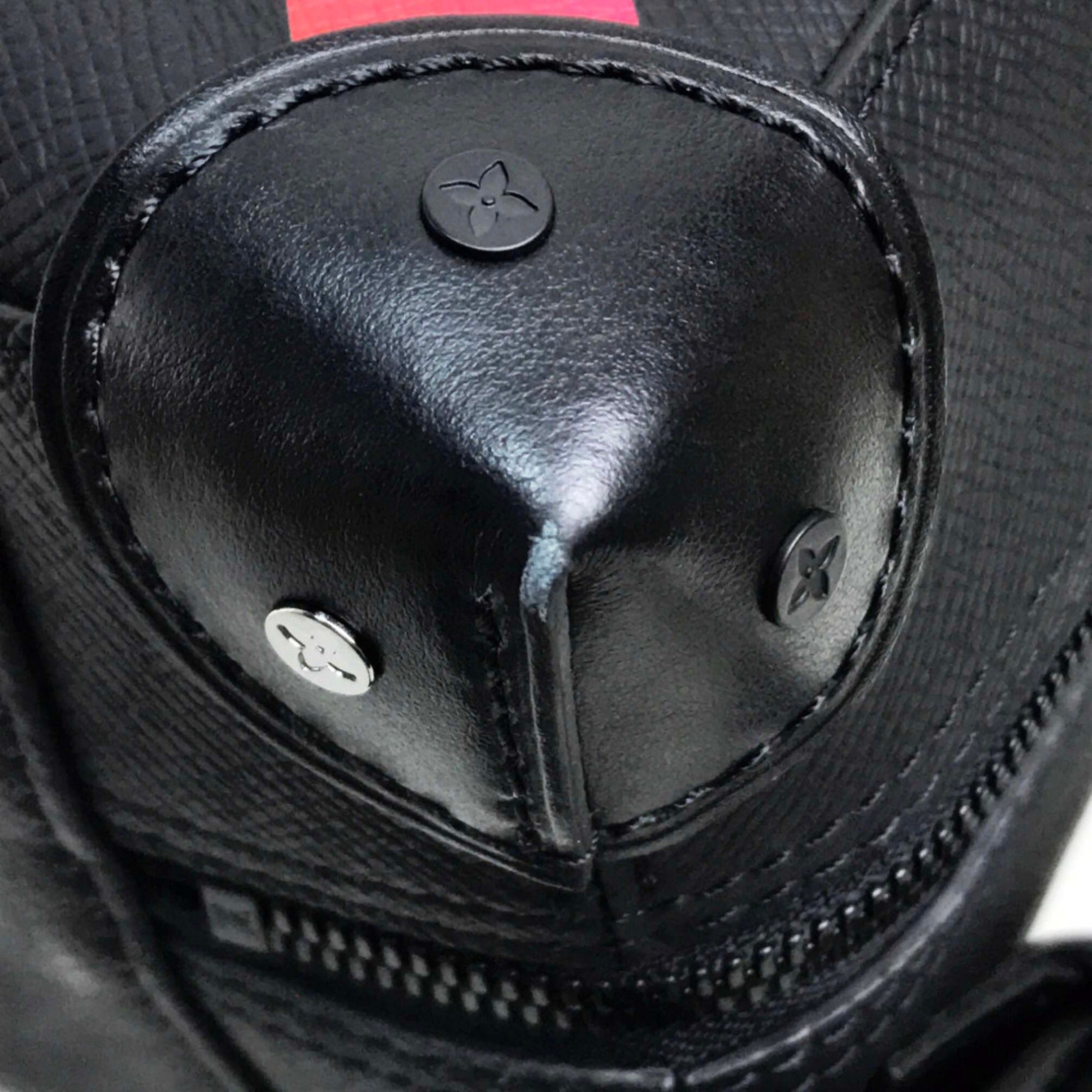 Louis Vuitton Black Leather Backpack (Pre-Owned)