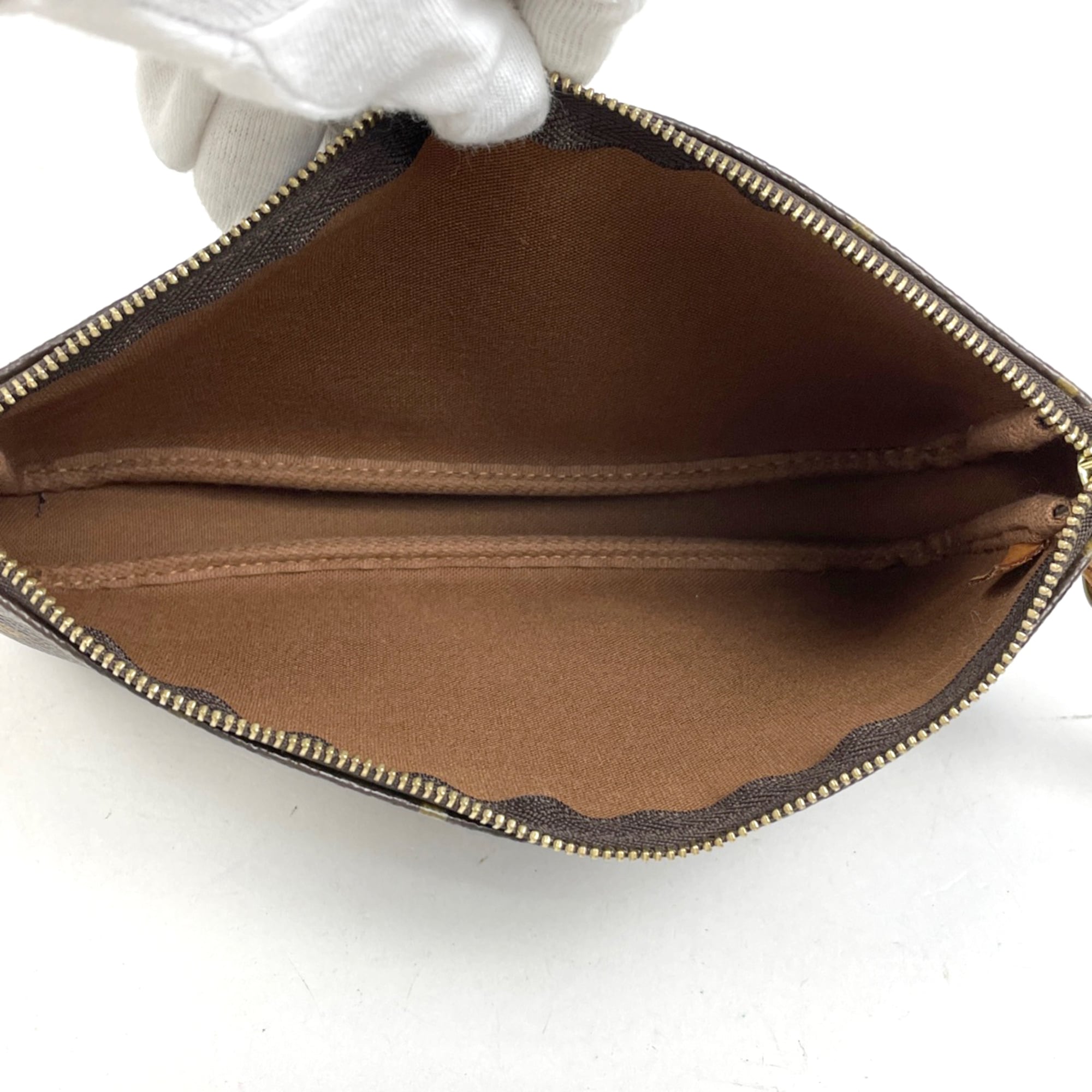 Louis Vuitton Monogram Brown Monogram Pochette (Pre-Owned)