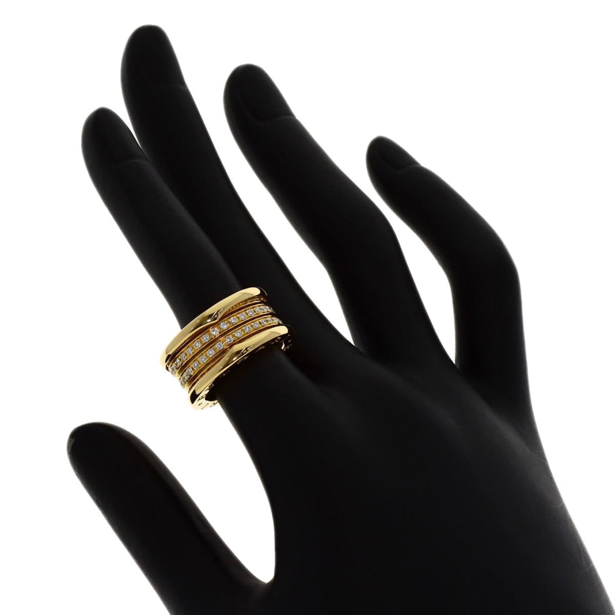 Bvlgari B.Zero1 Yellow Gold (18K) Band Ring (Pre-Owned)