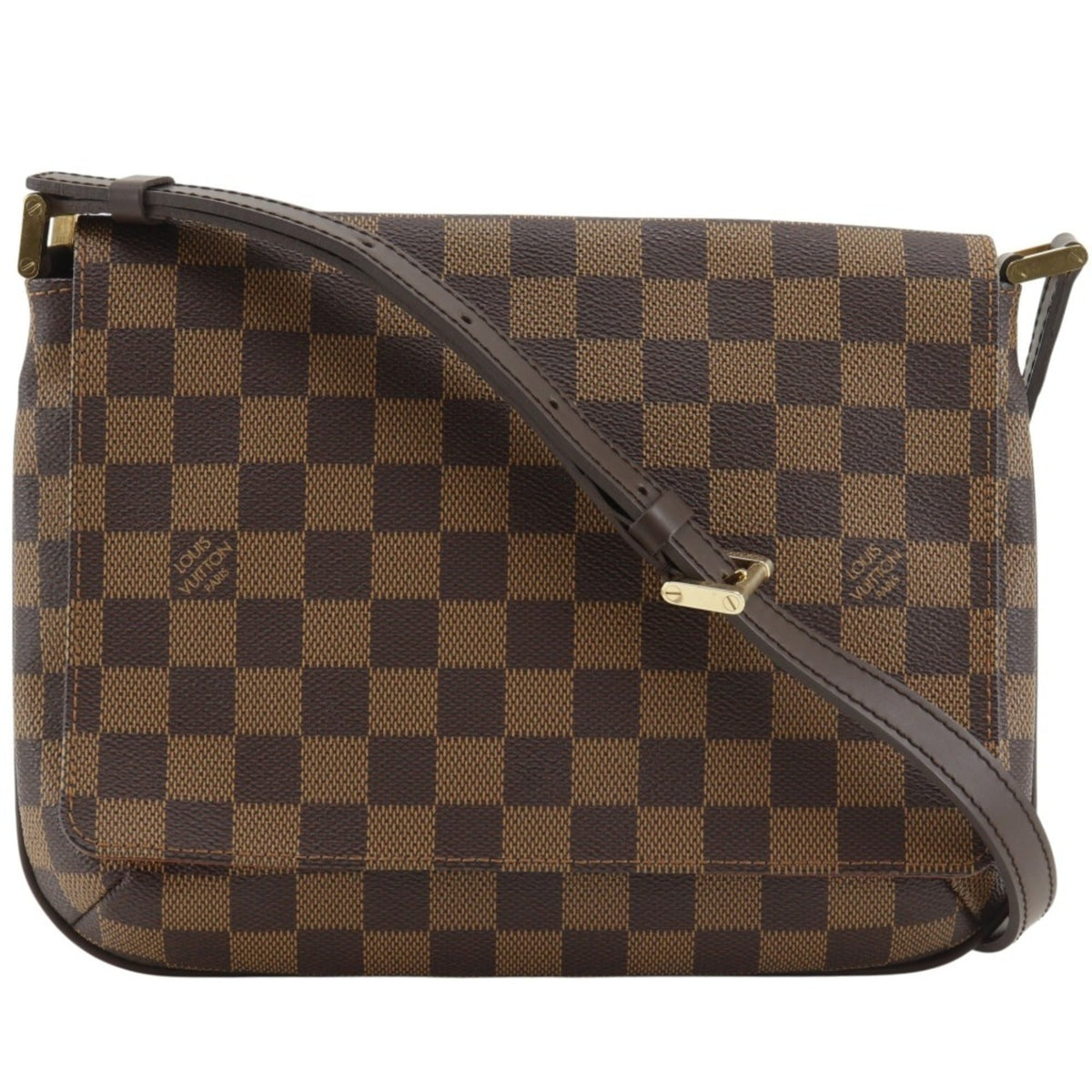 Louis Vuitton Brown Damier Canvas Shoulder Bag (Pre-Owned)