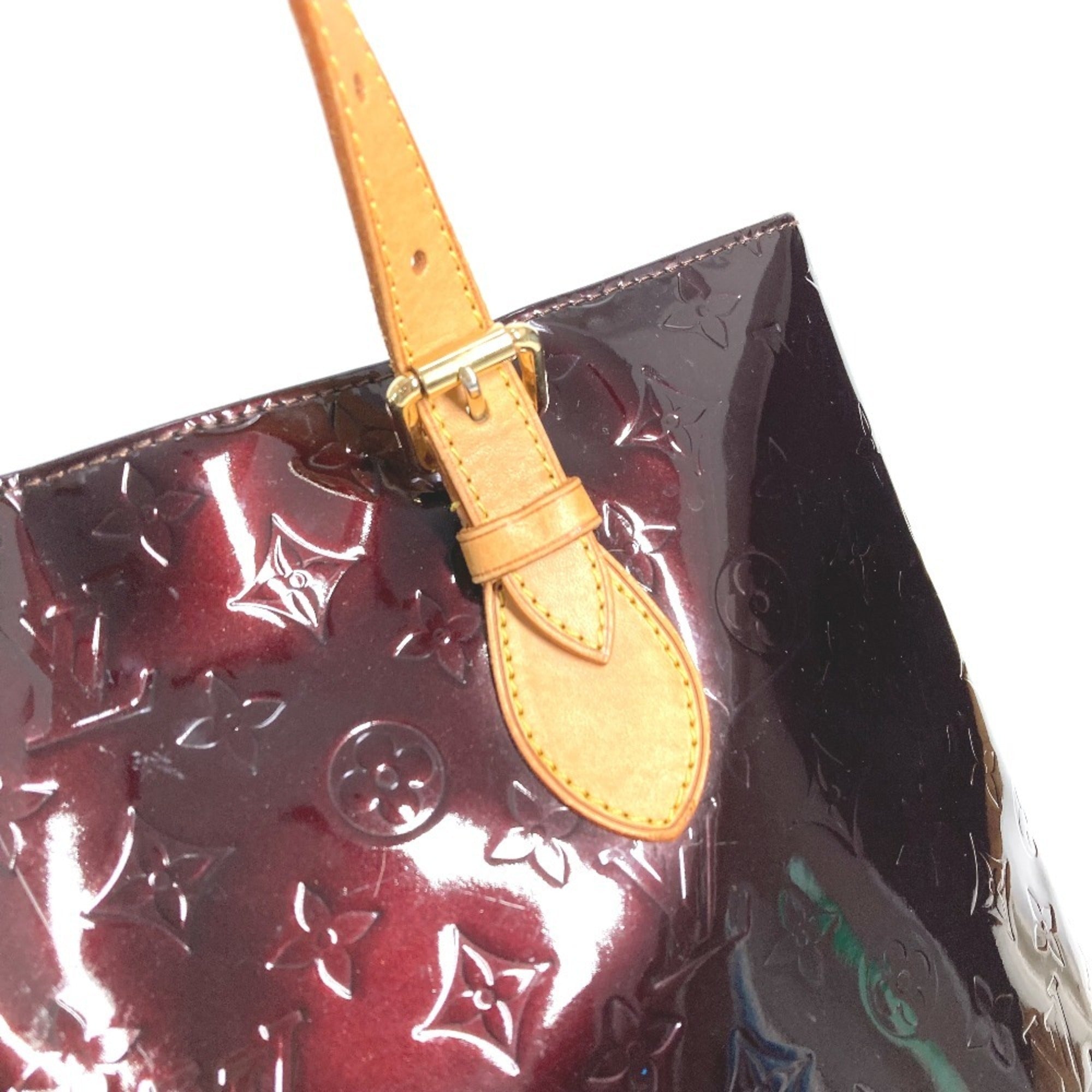 Louis Vuitton Amarante Purple Monogram Vernis Canvas Shoulder Bag Tote Bag (Pre-Owned)
