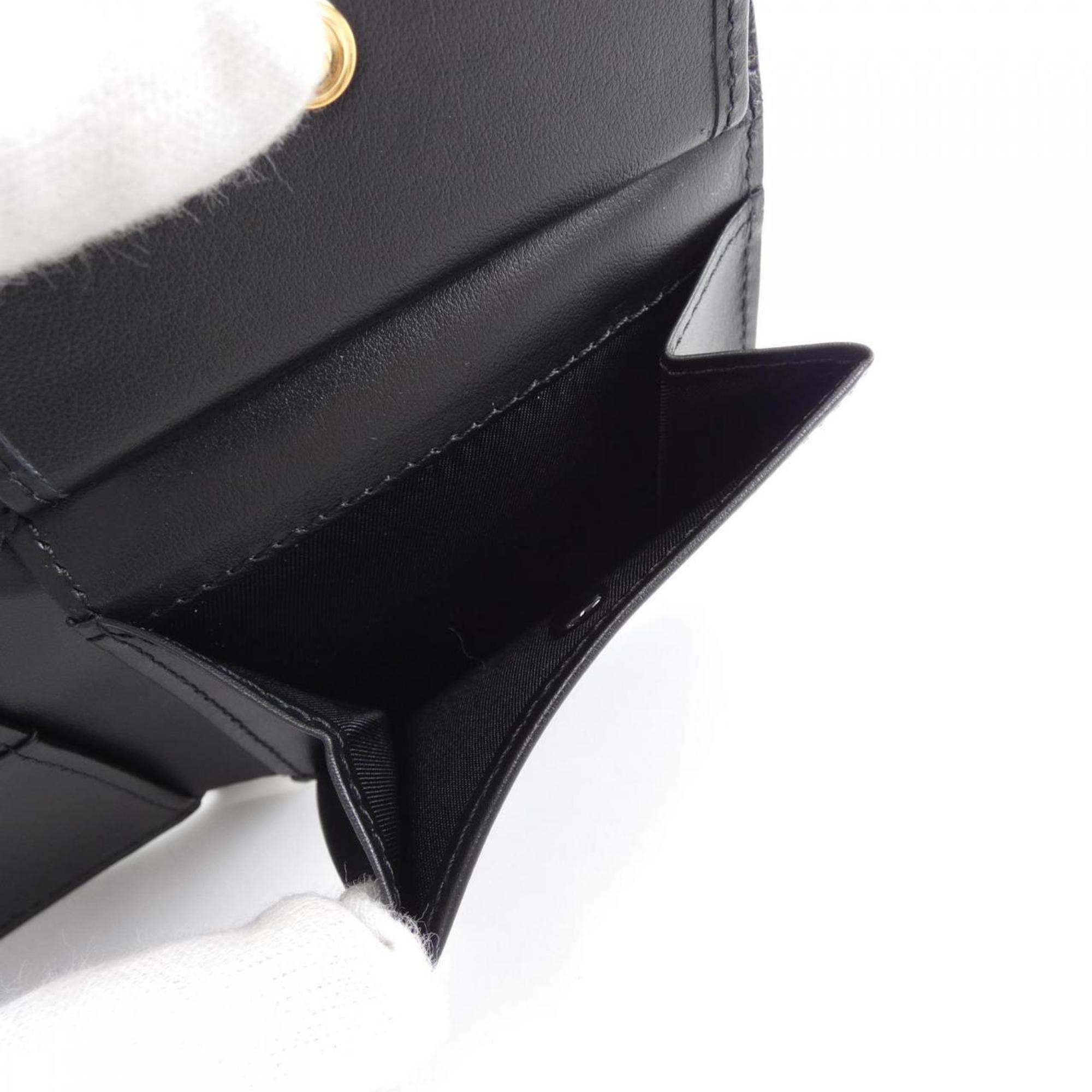 Versace Black Wallet (Bi-Fold) (Pre-Owned)