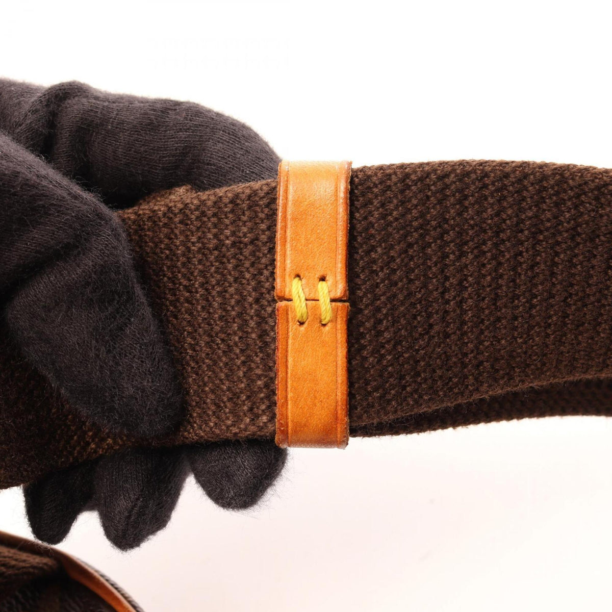 Louis Vuitton Brown Pvc Leather Fanny Pack Handbag (Pre-Owned)