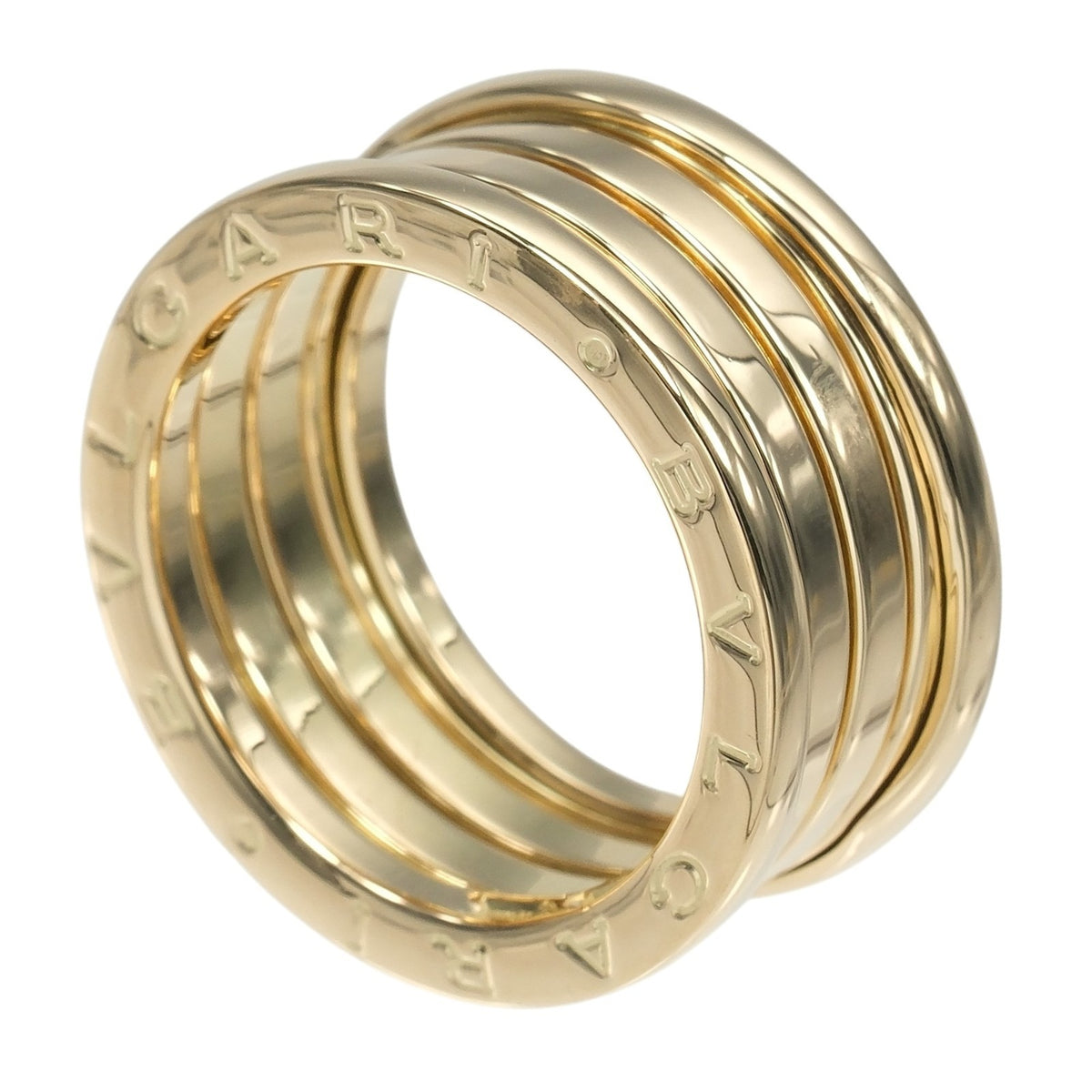 Bvlgari Yellow Gold Yellow Gold (18K) Band Ring (Pre-Owned)