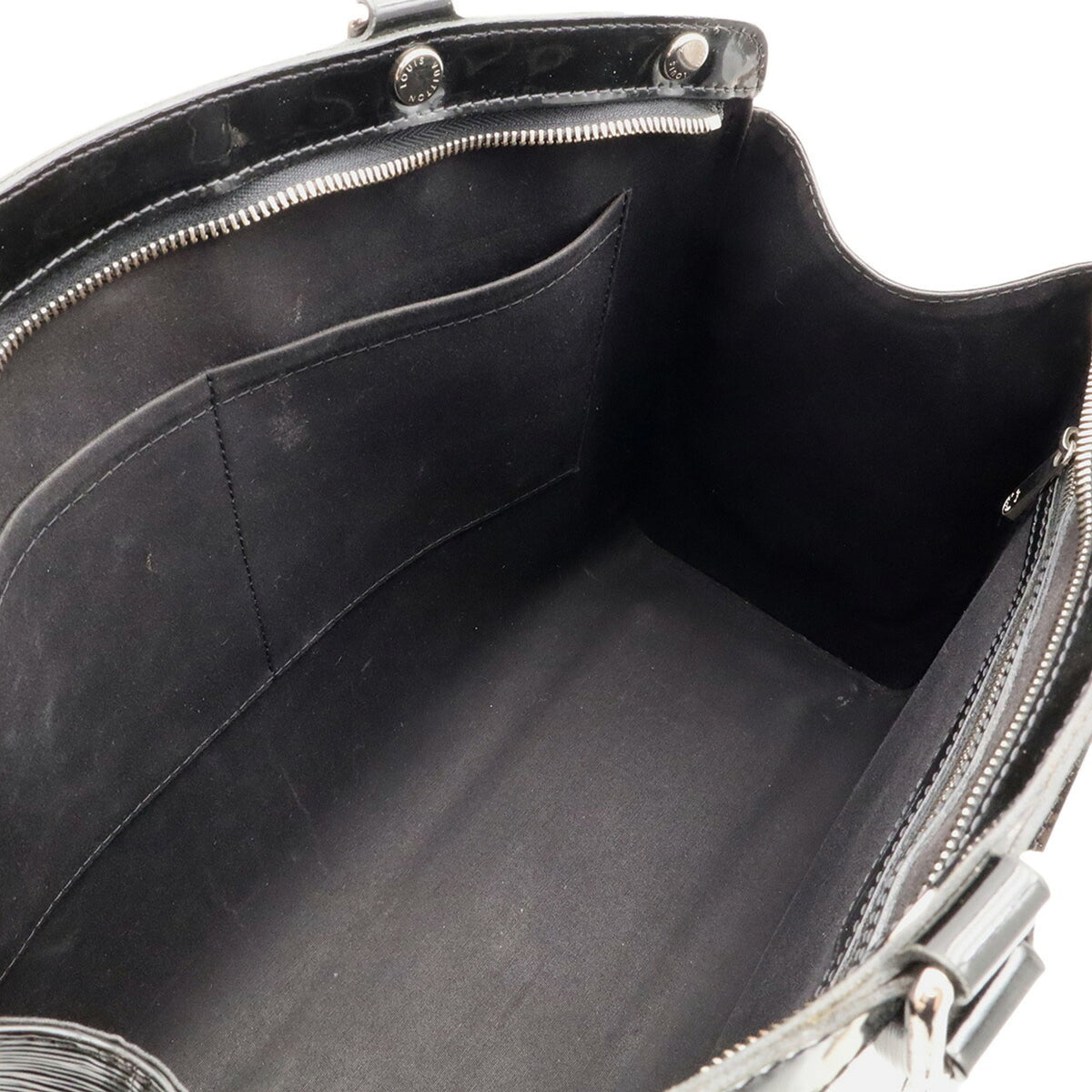 Louis Vuitton Black Noir Epi Leather Handbag Shoulder Bag (Pre-Owned)